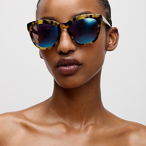 womens Cabana oversized sunglasses