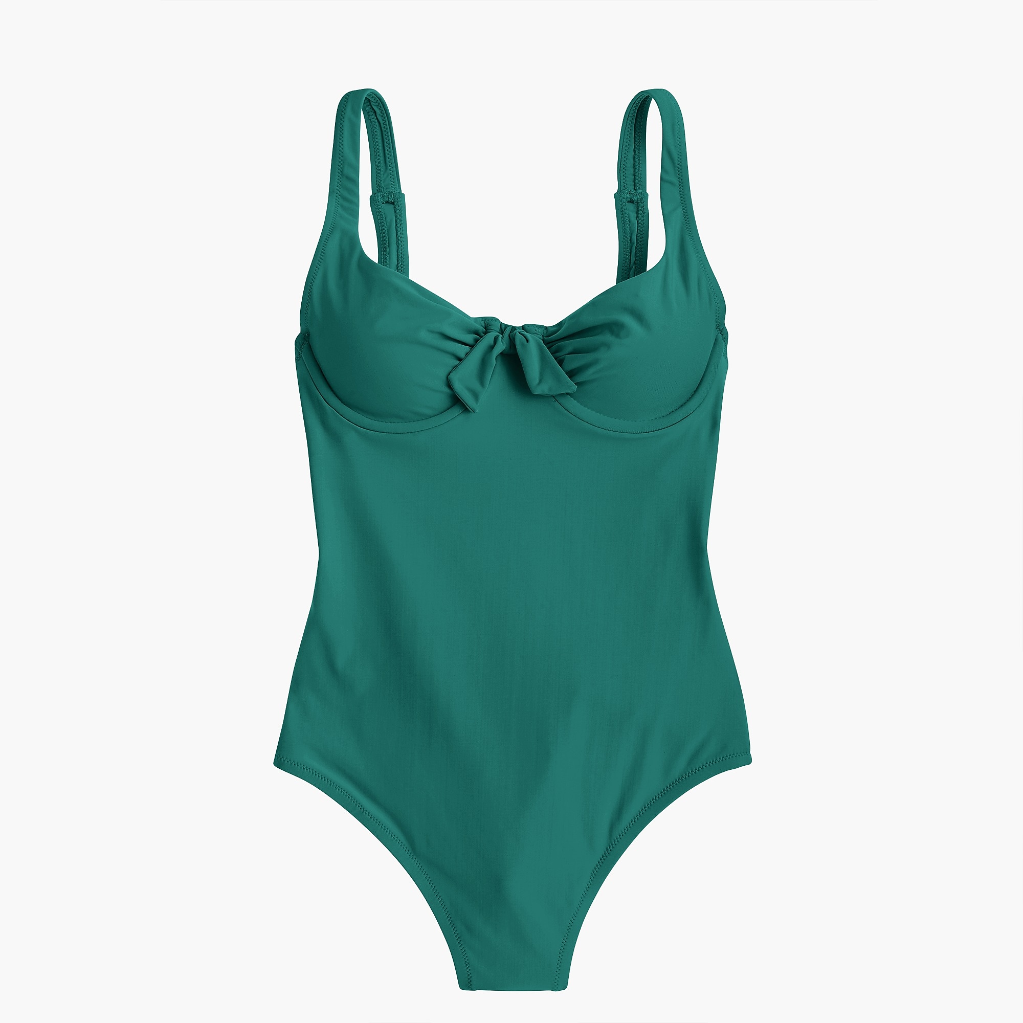 J.Crew: Underwire Scoopback One-piece Swimsuit For Women