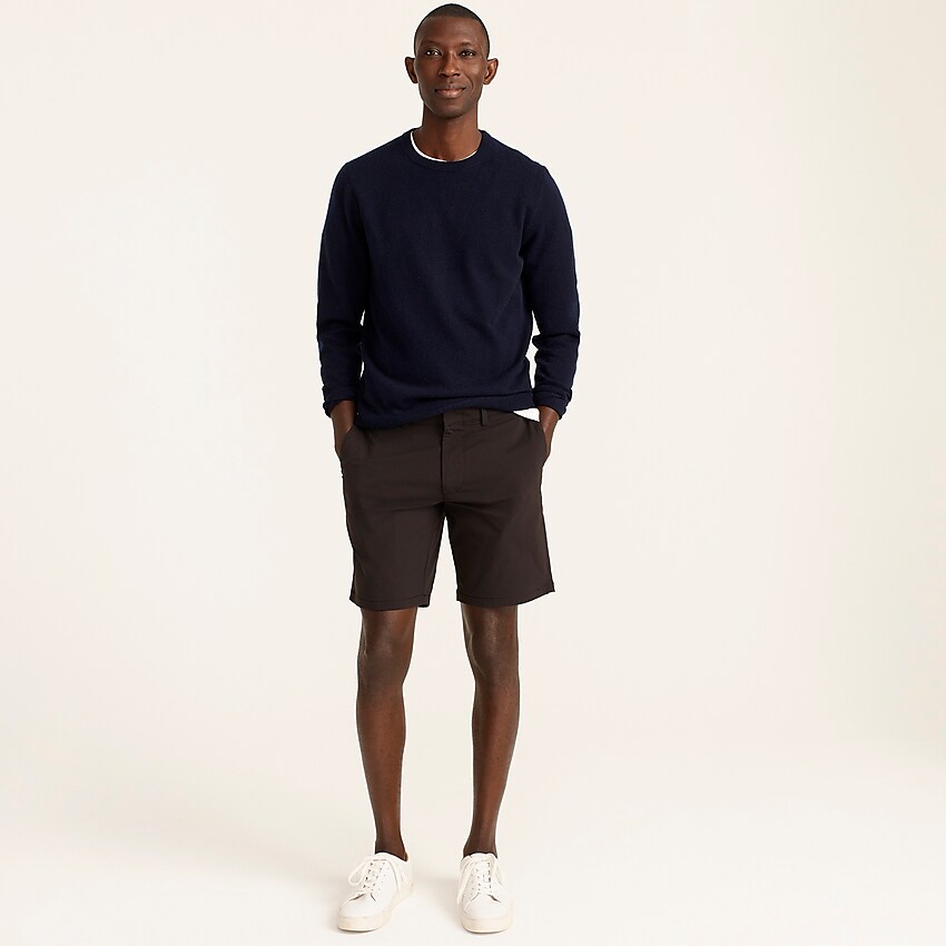 j.crew: 9" tech short for men, right side, view zoomed