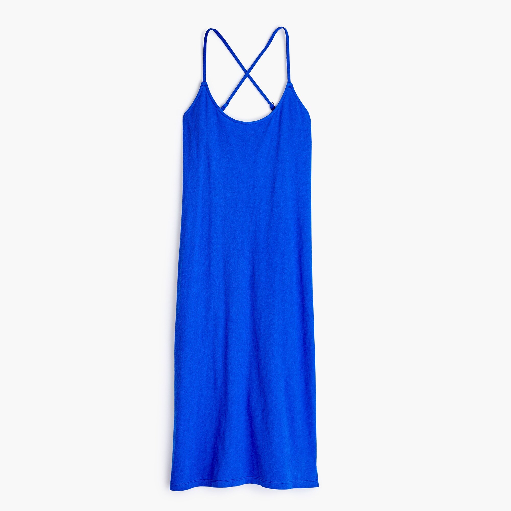  Strappy knit midi dress
