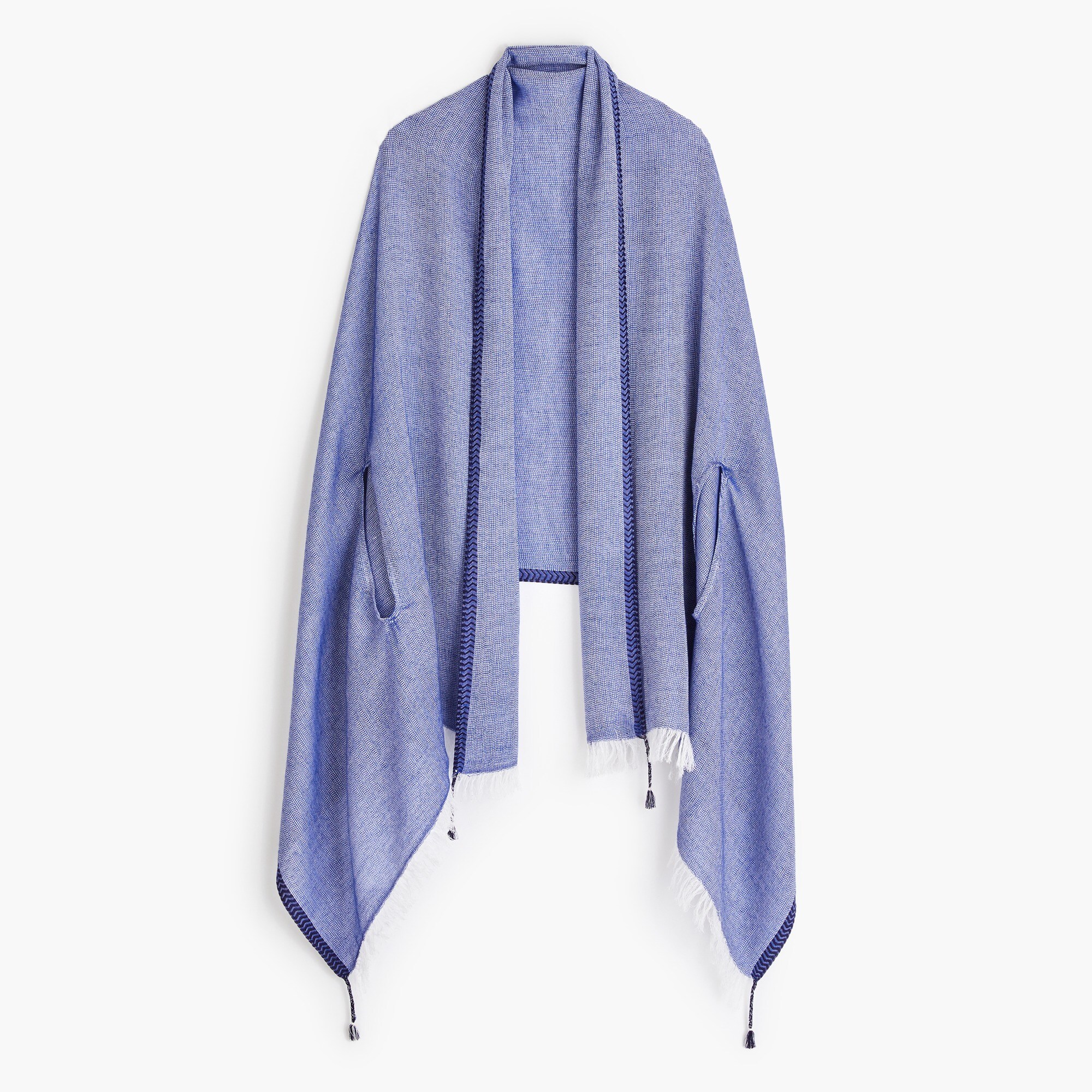 Lightweight cape scarf