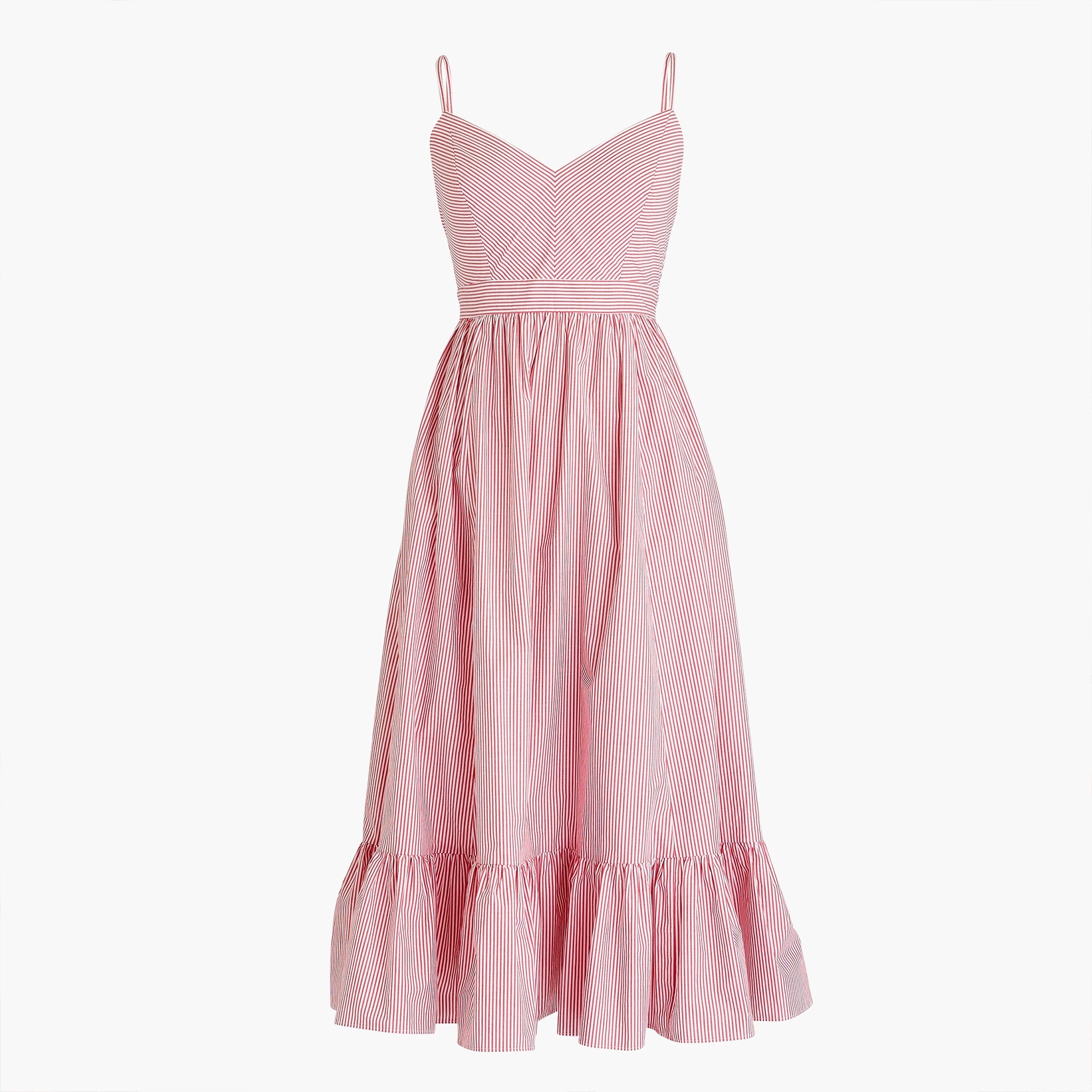 Drapey spaghetti-strap dress