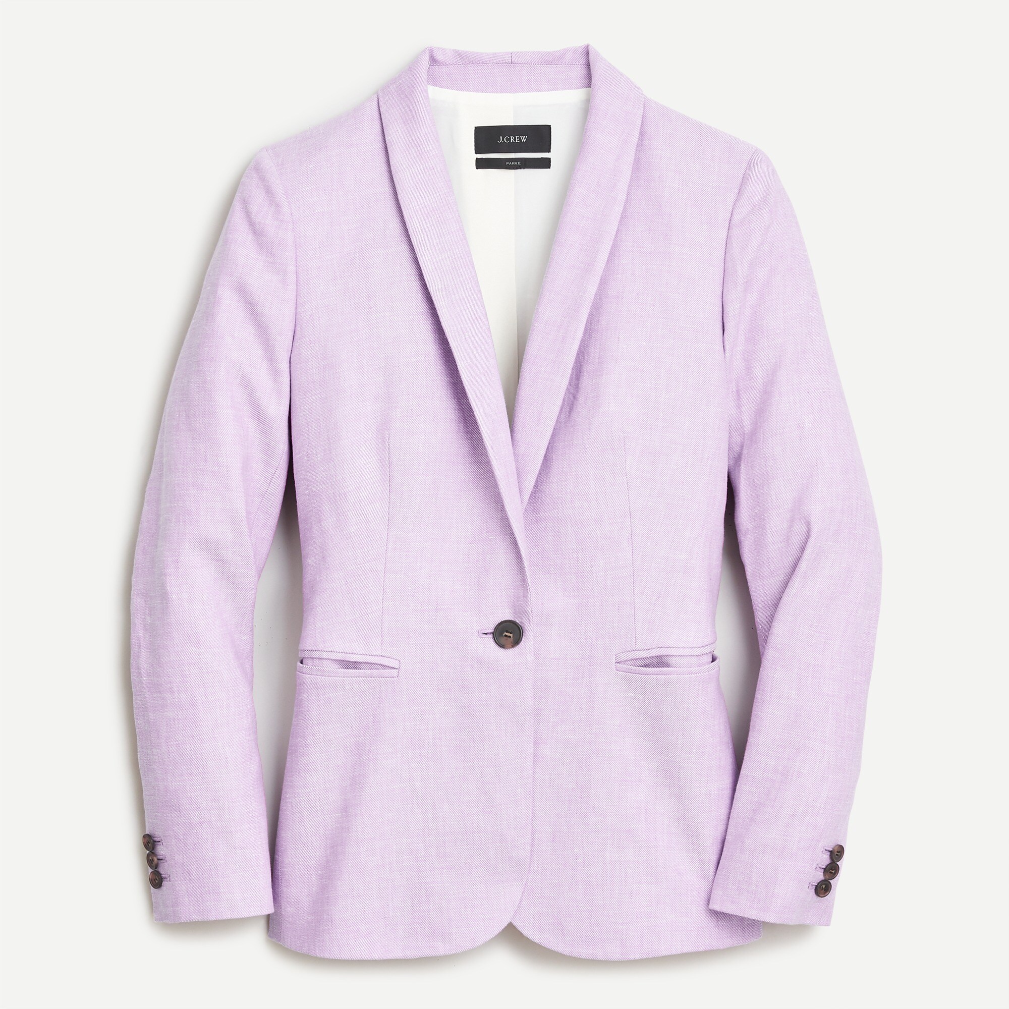 Parke blazer in stretch linen