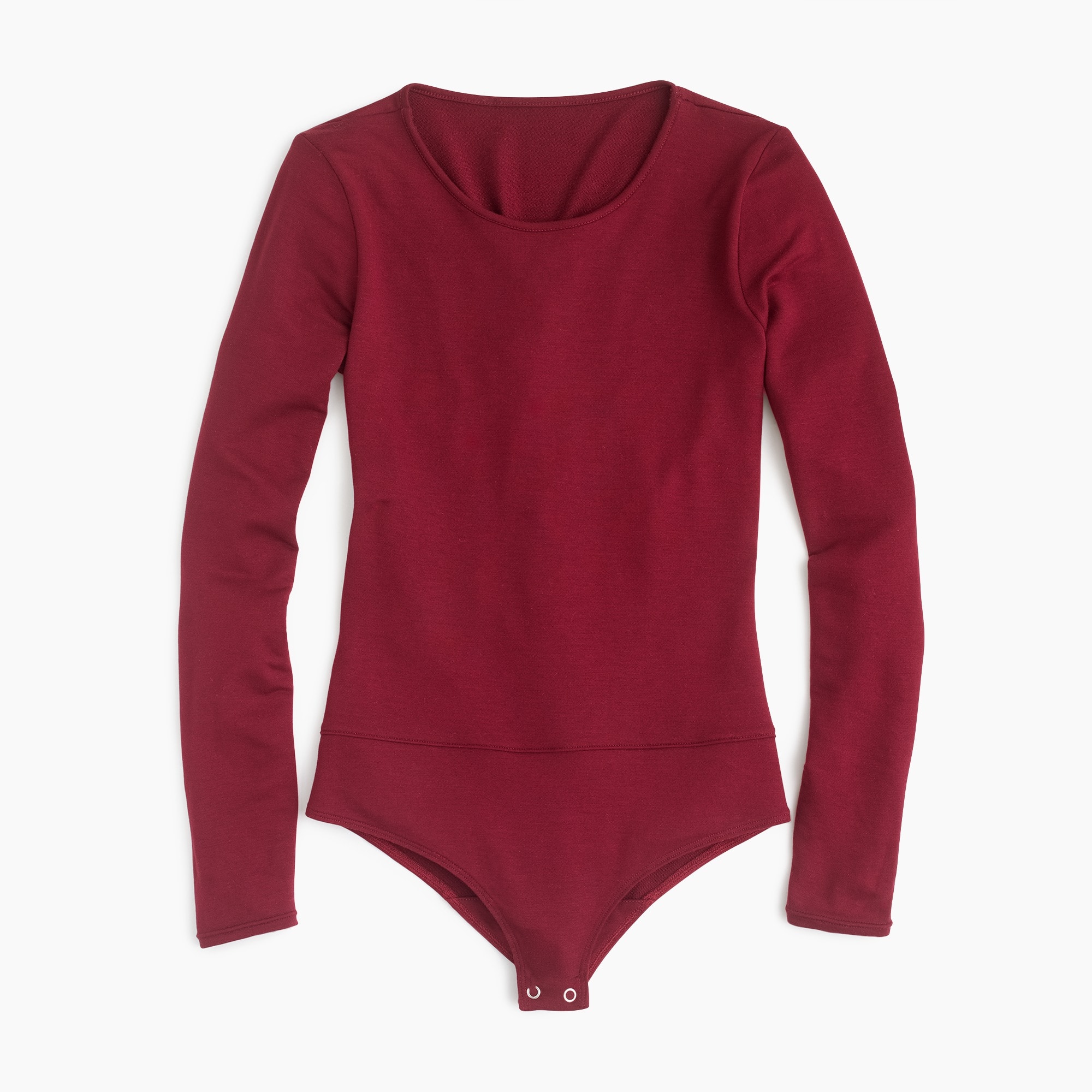 J.Crew: Crewneck Long-sleeve Bodysuit For Women