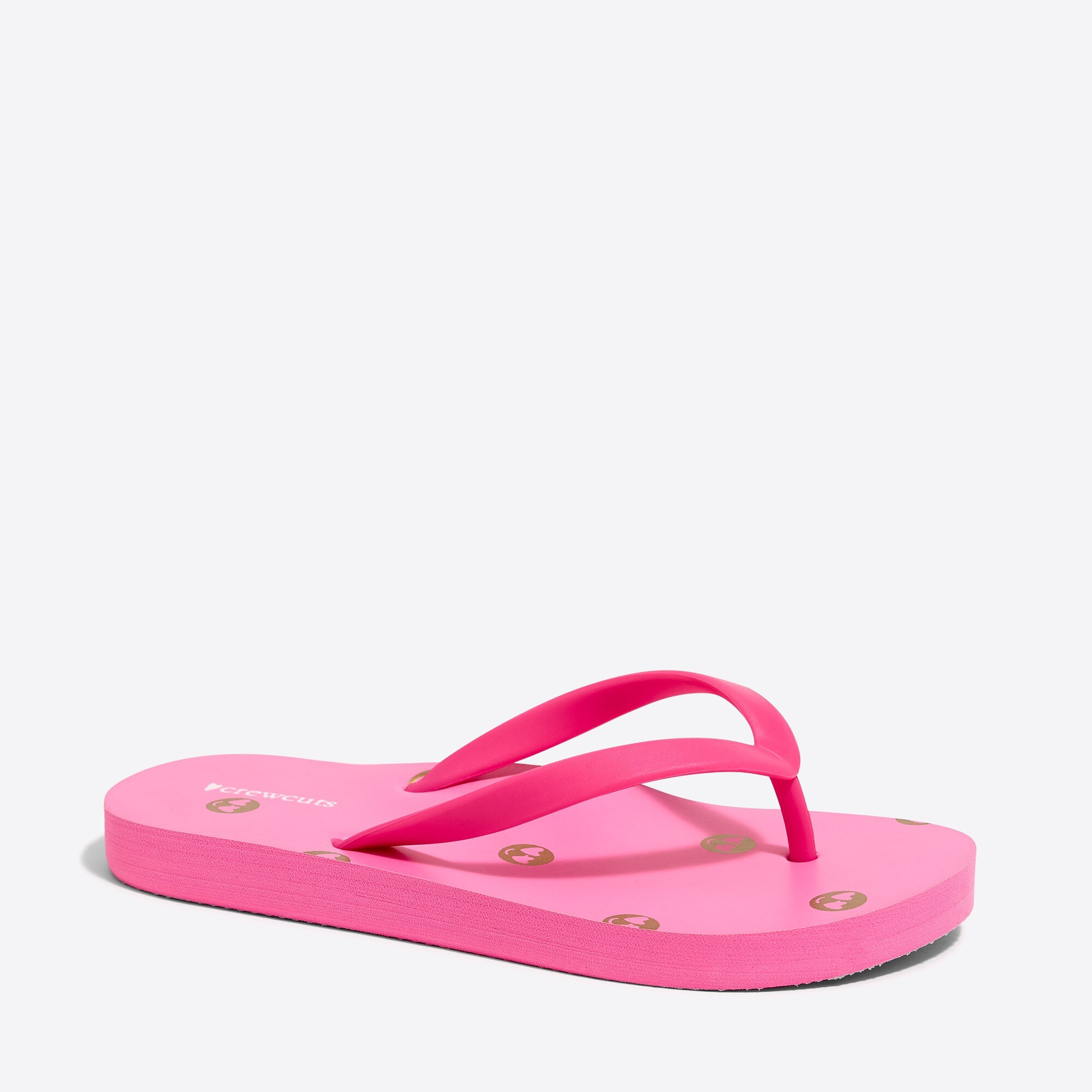 Girls' emoji flip-flops