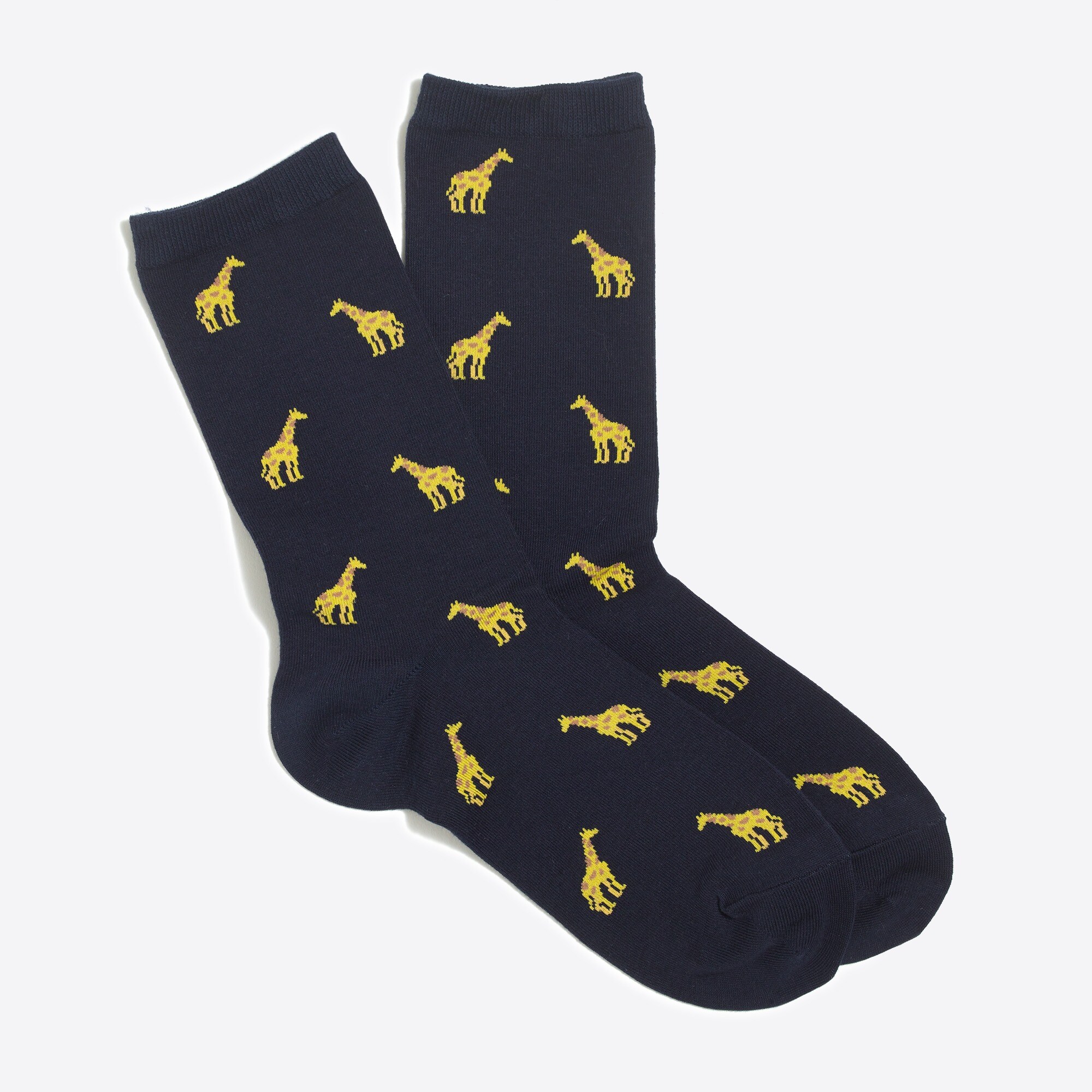 Giraffe trouser socks