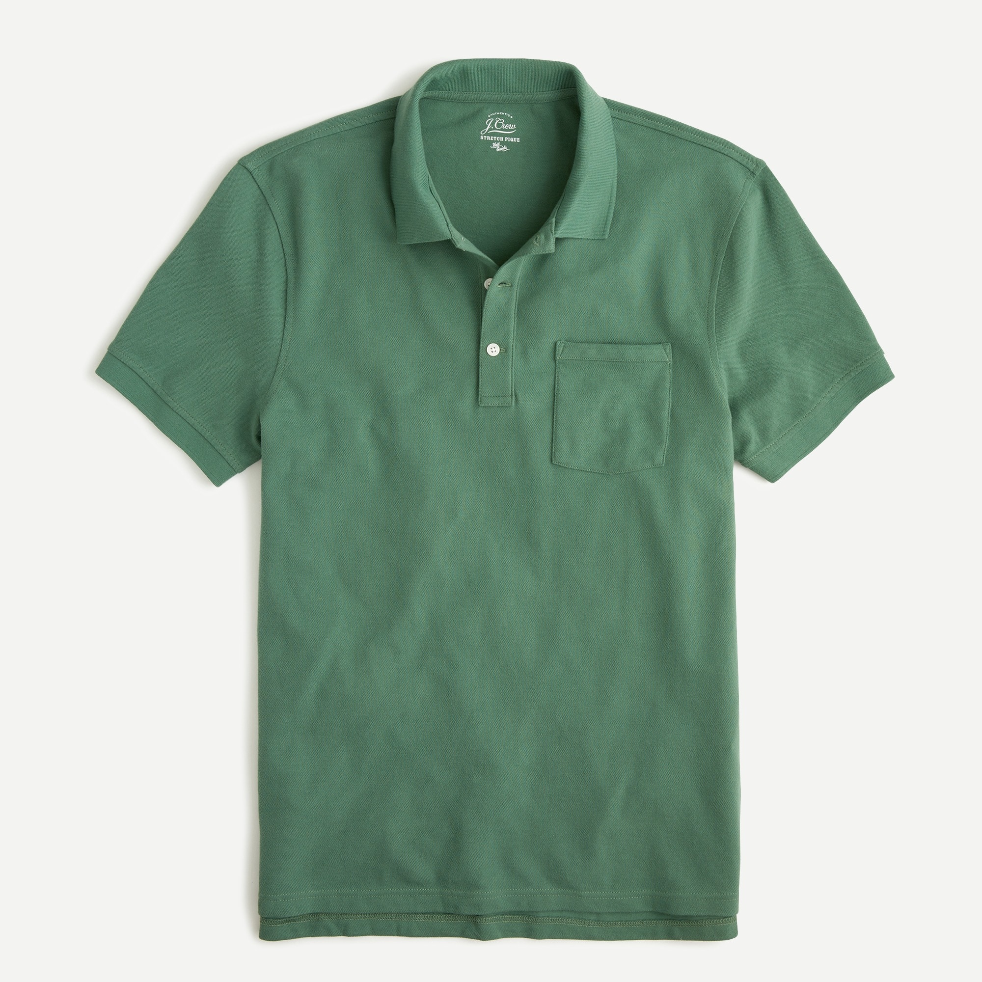 J.Crew Stretch Pique Polo Shirt For Men