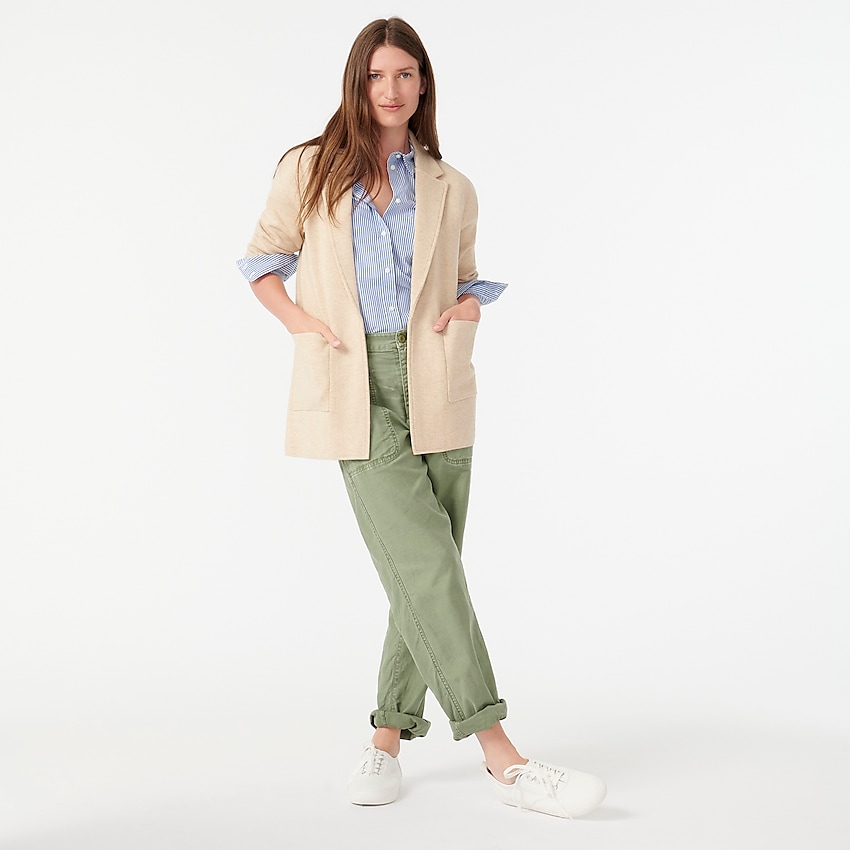 j.crew: sophie open-front sweater-blazer for women. #fashionover50 #casualwear