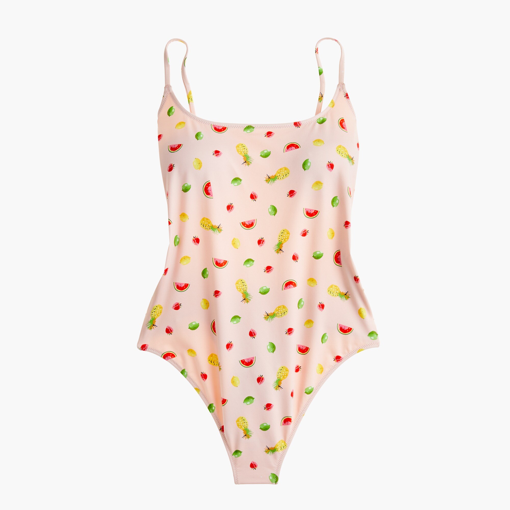 J.Crew Playa printed Newport super-scoopback one-piece swimsuit