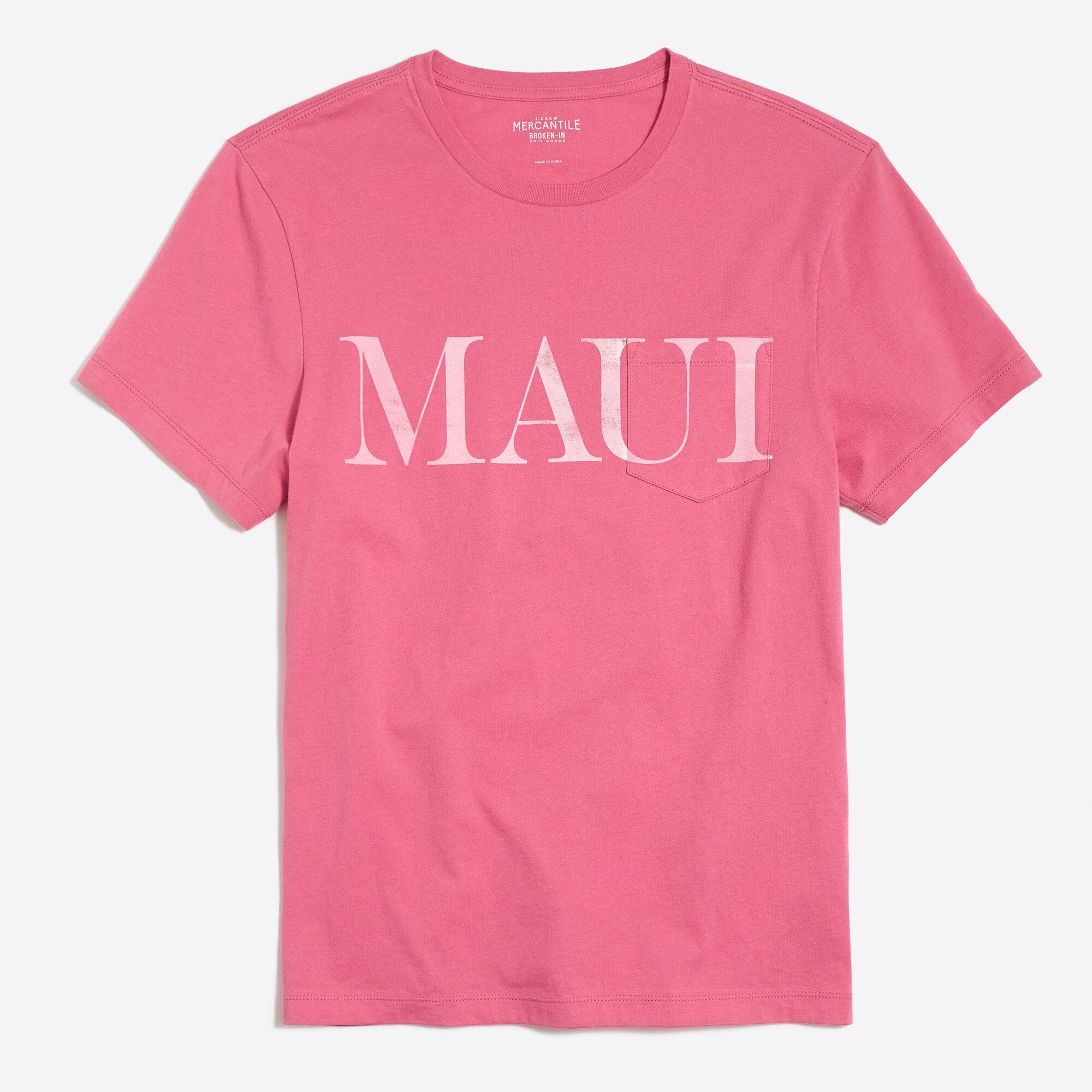 J.Crew Mercantile Broken-in Maui tee