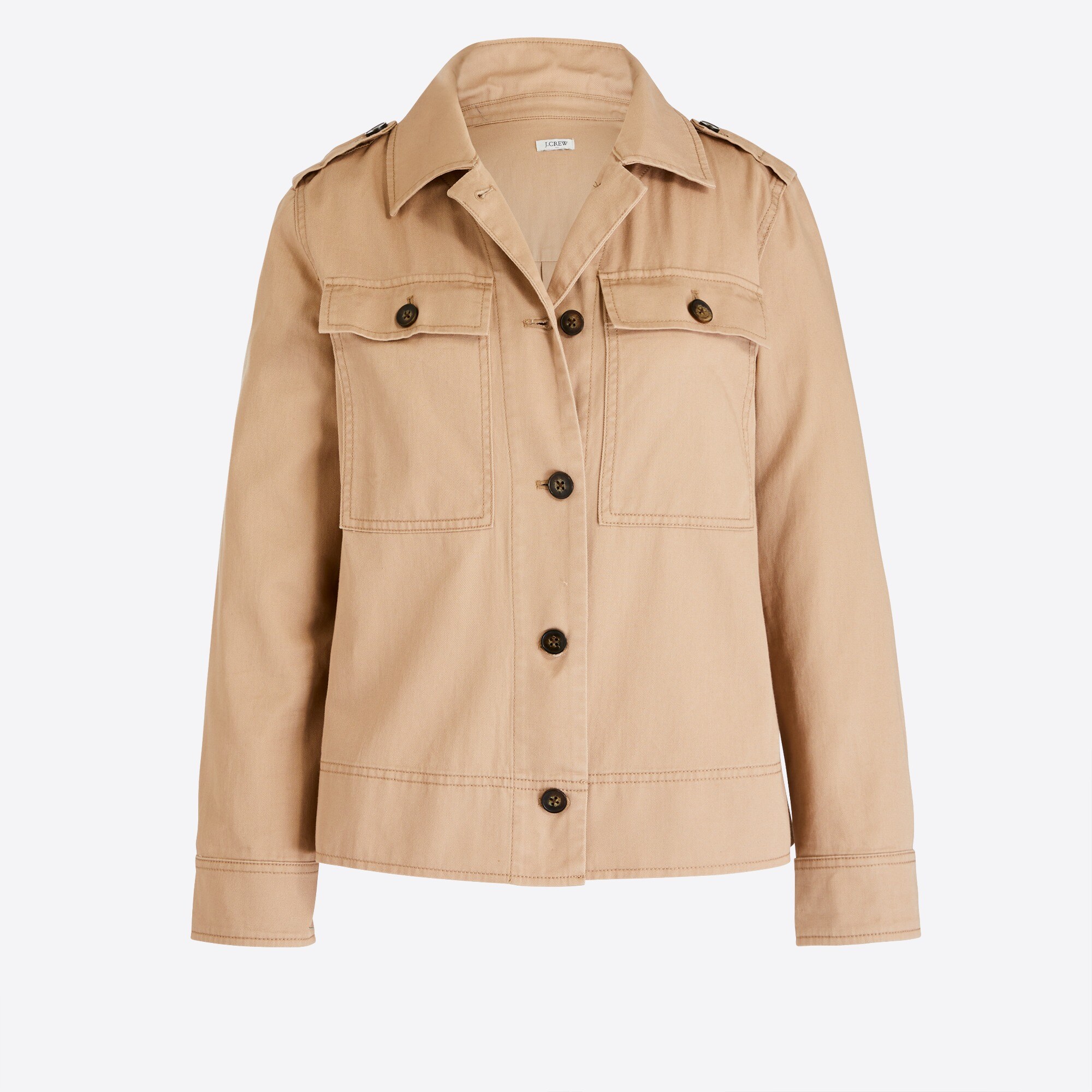 Safari shirt-jacket