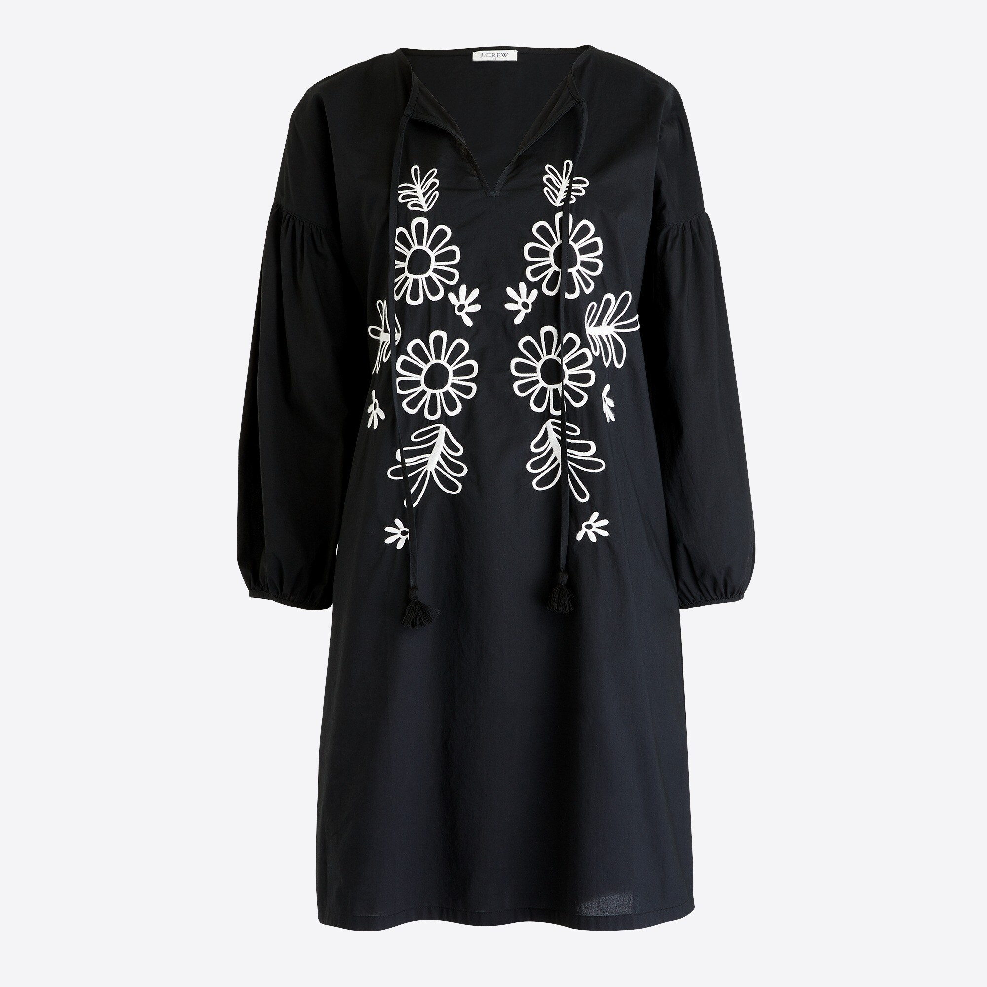 Embroidered beach dress