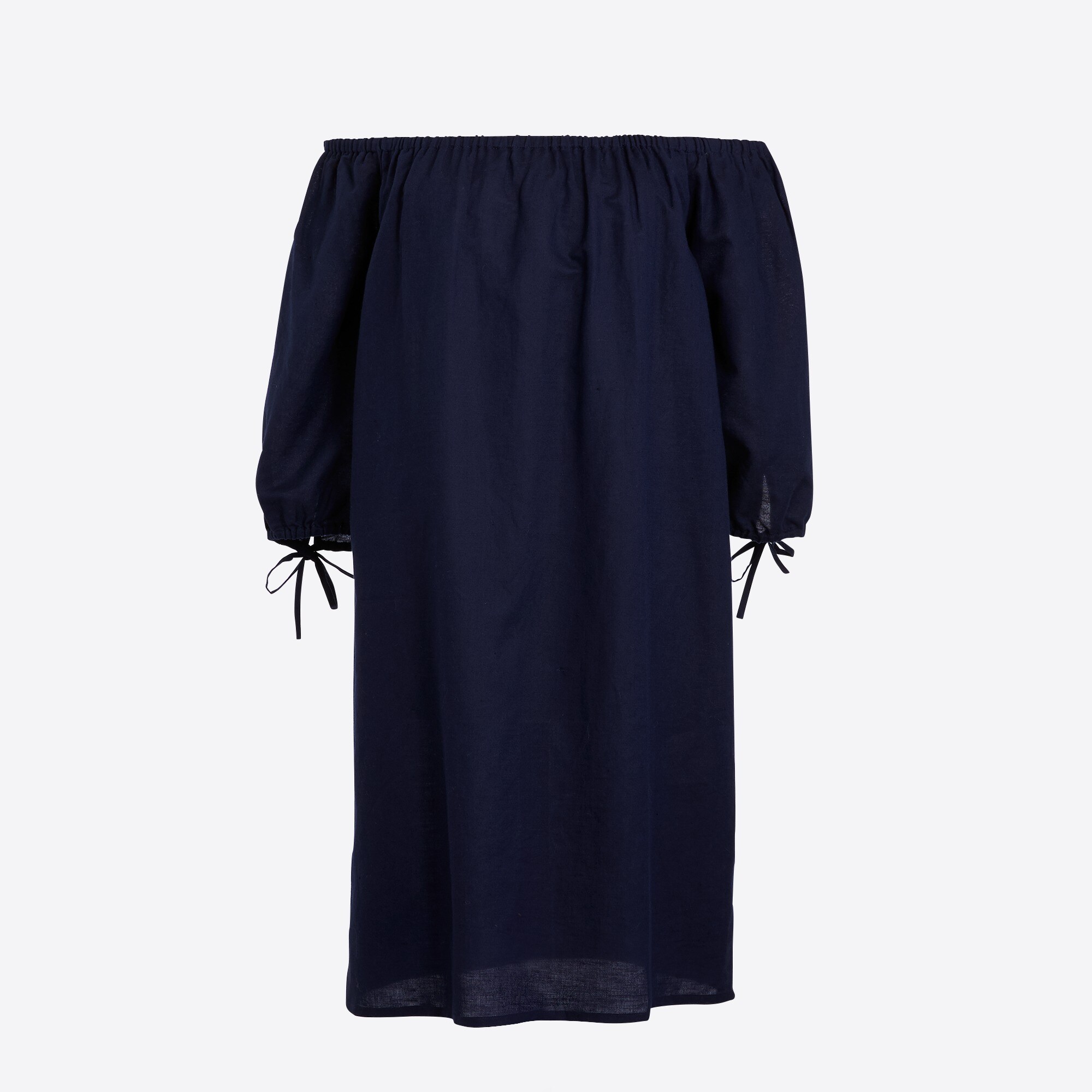 Off-the-shoulder beach dress