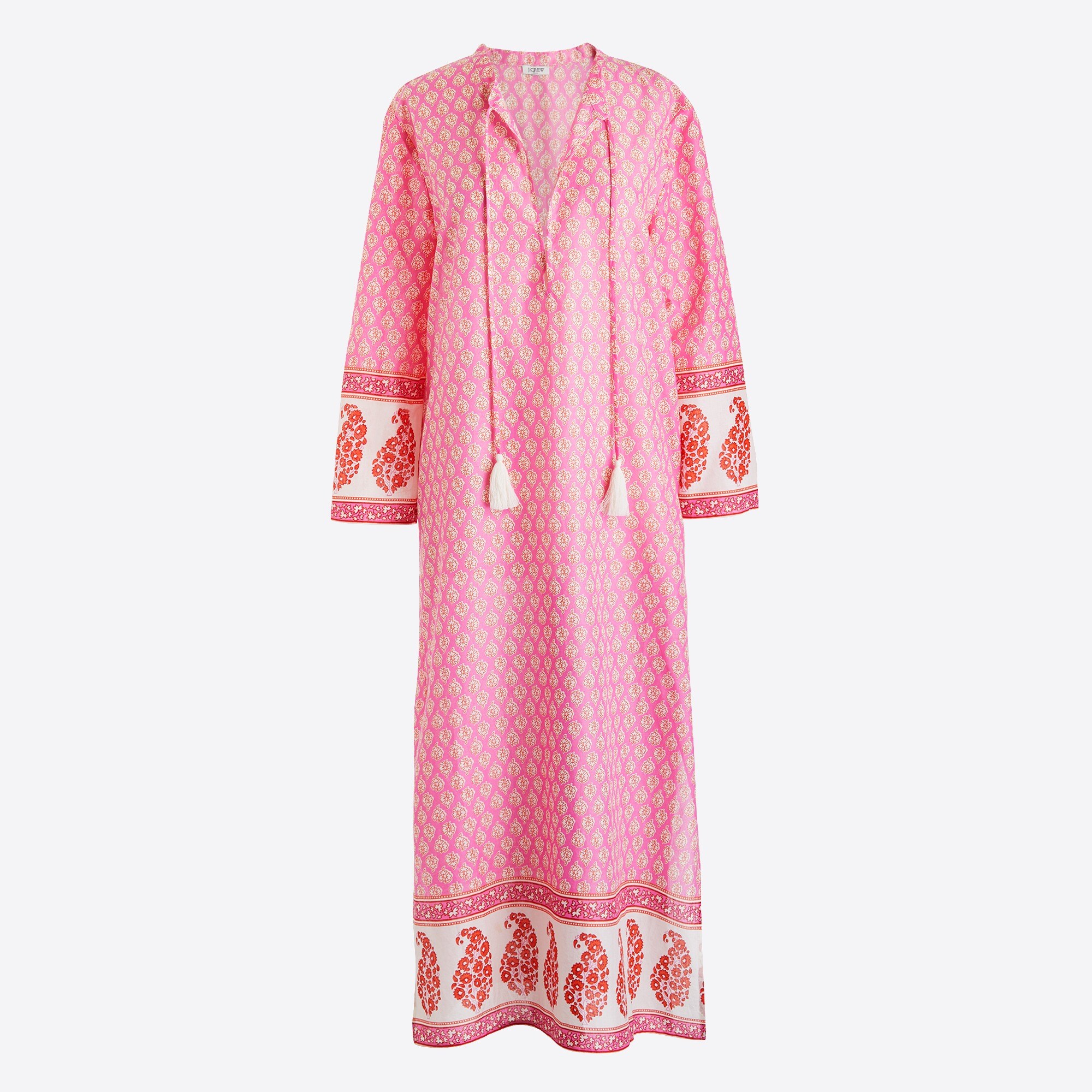 printed caftan cover-up for women