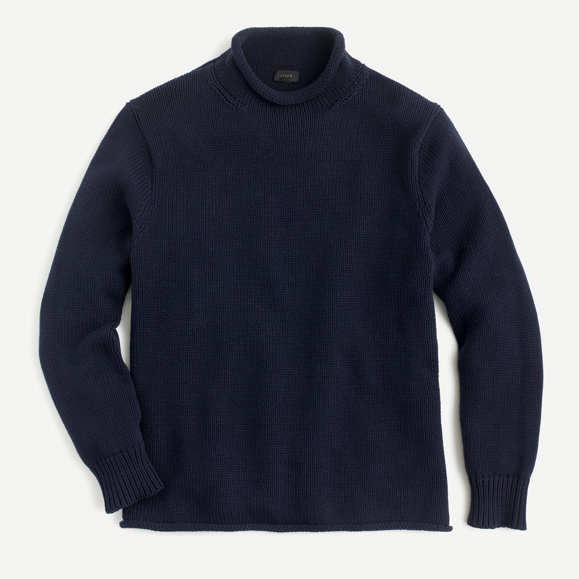 j crew mens roll neck sweater