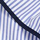 Striped one-shoulder top BRIGHT SHIRT STRIPE factory: striped one-shoulder top for women