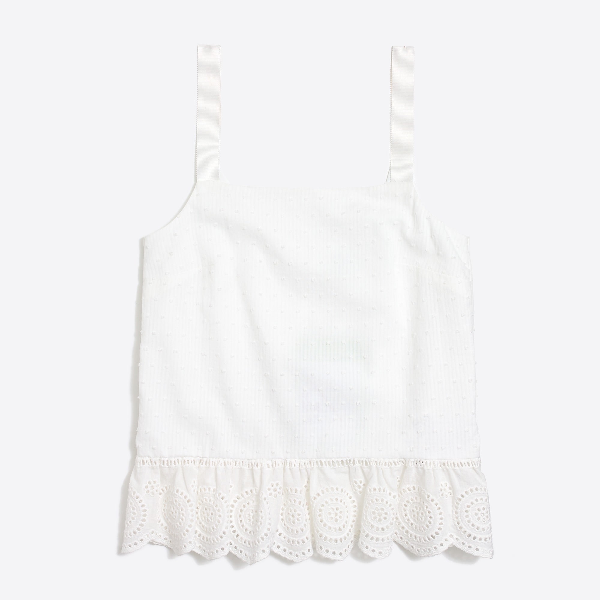 Textured tie-sleeve top