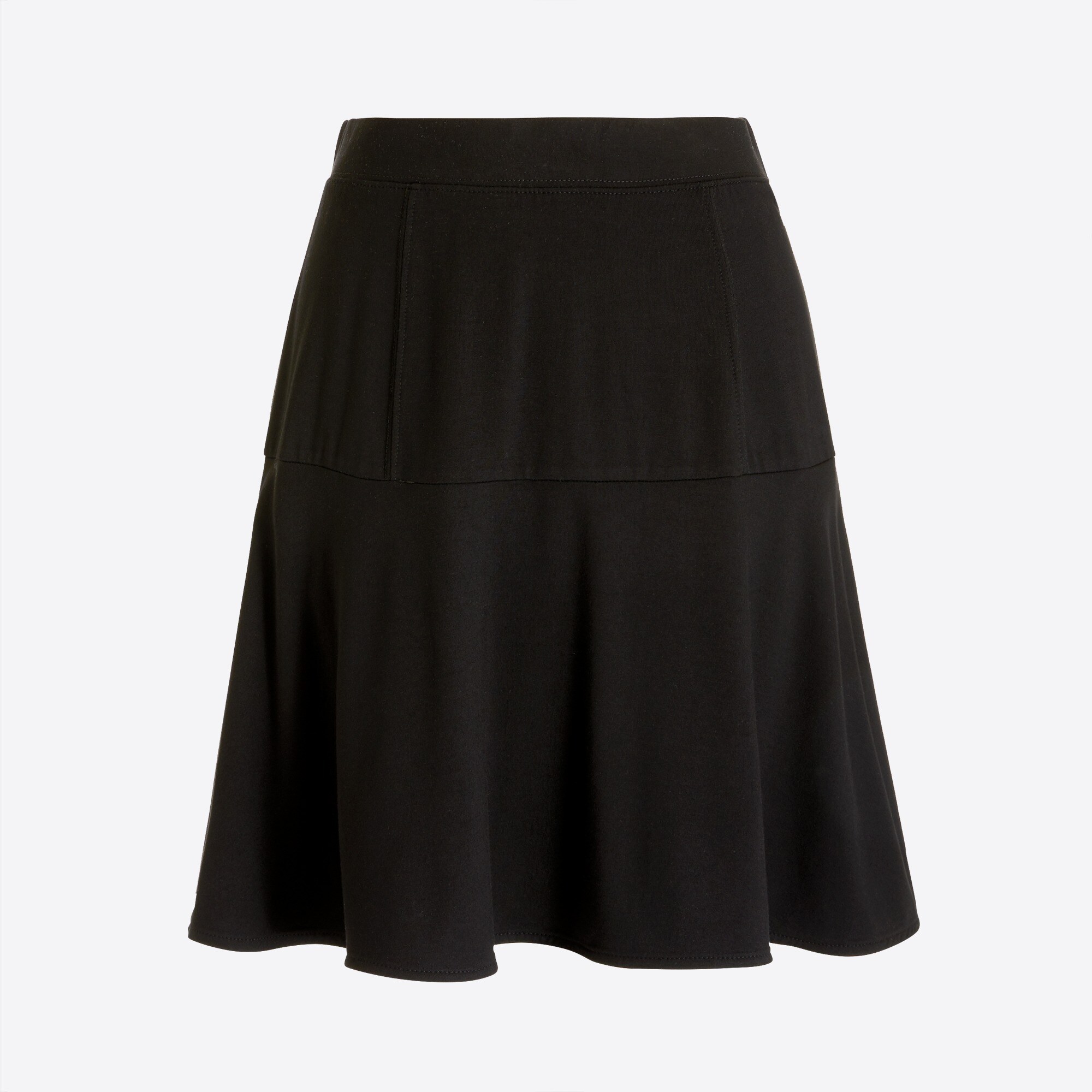 Knit mini skirt