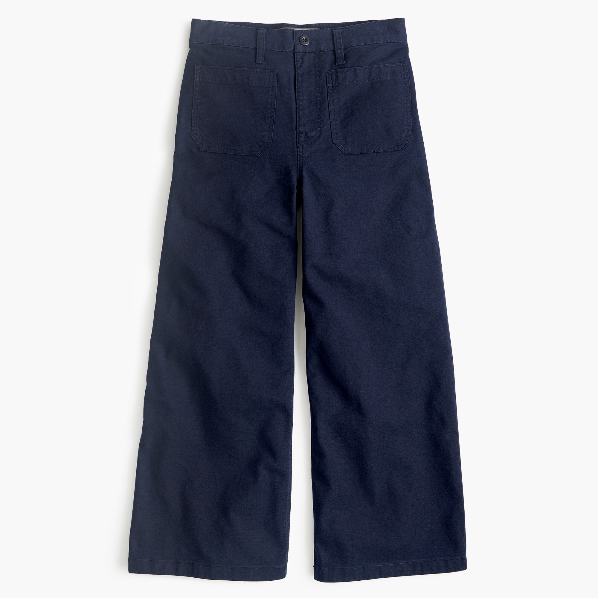 Point Sur washed wide-leg crop pant