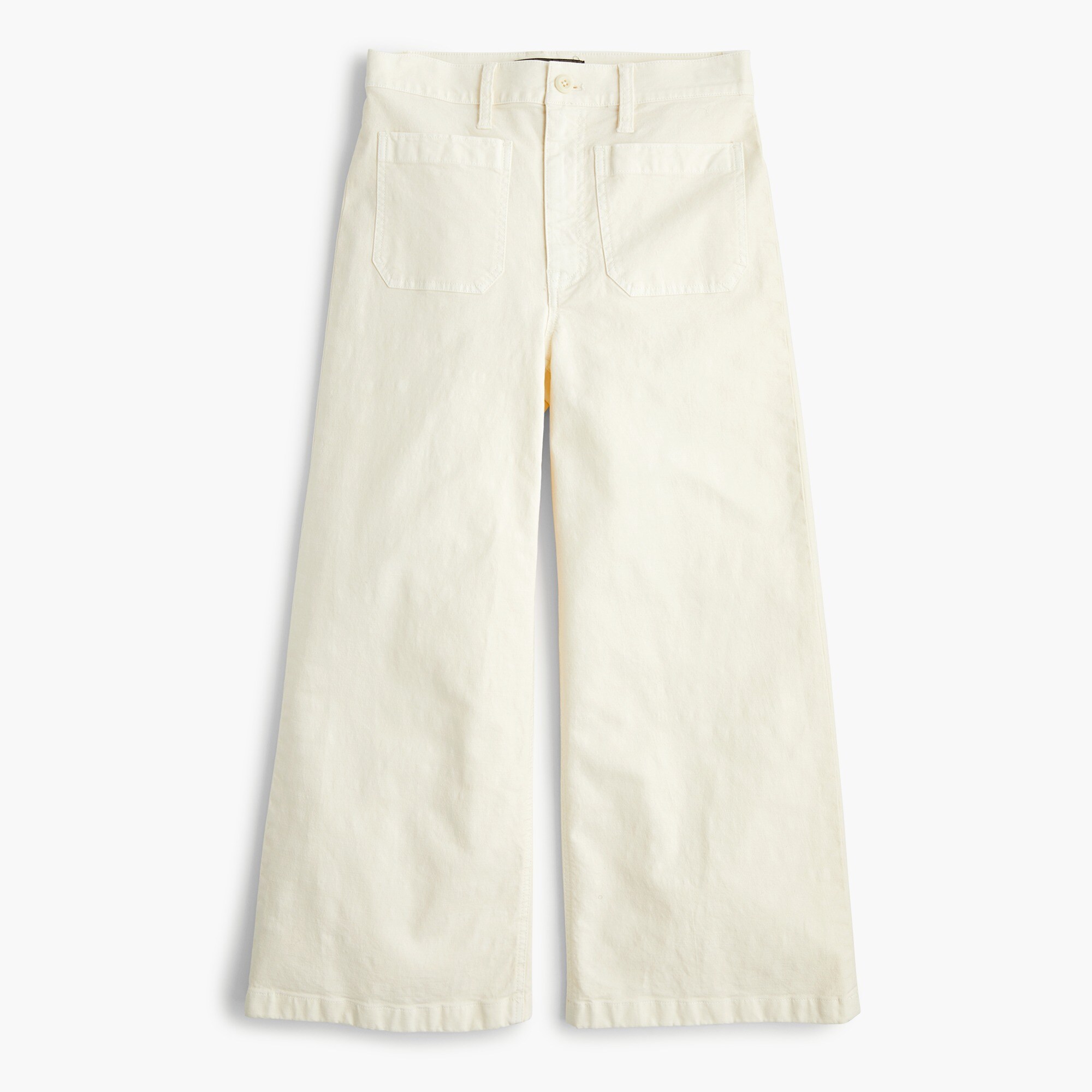 Point Sur washed wide-leg crop pant