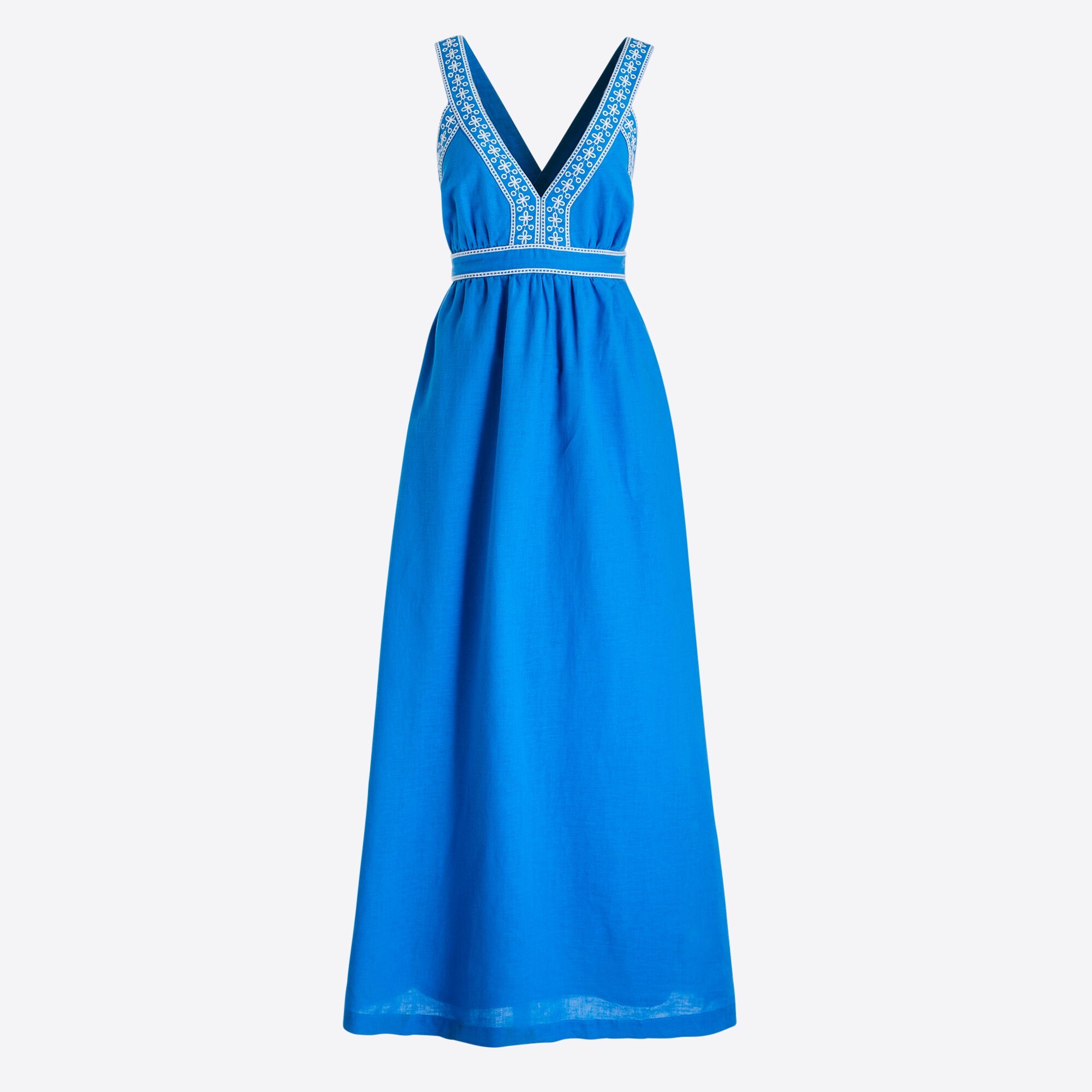 eyelet maxi dress for women