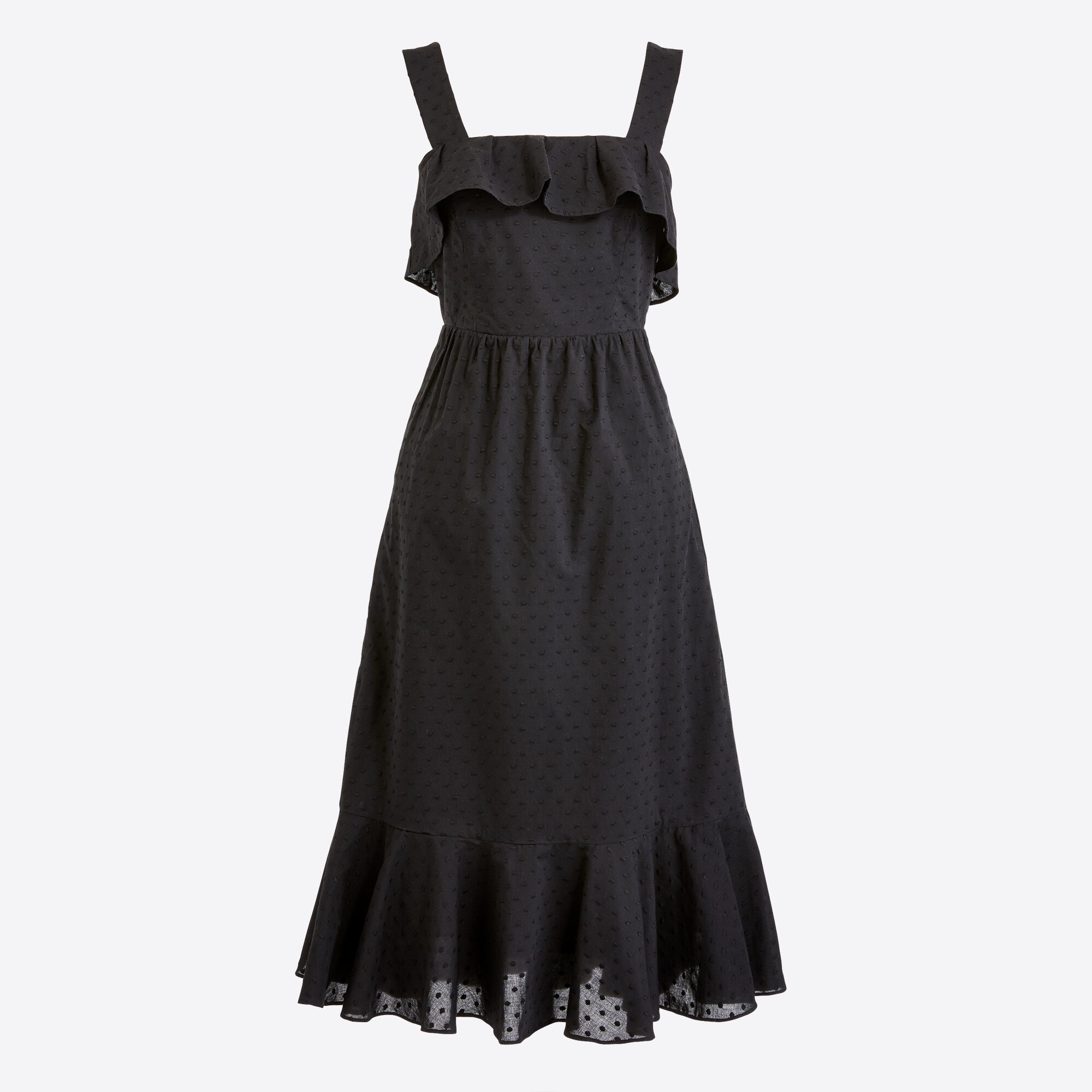 Midi Dress In Cotton Clip-dot For Women | Factory