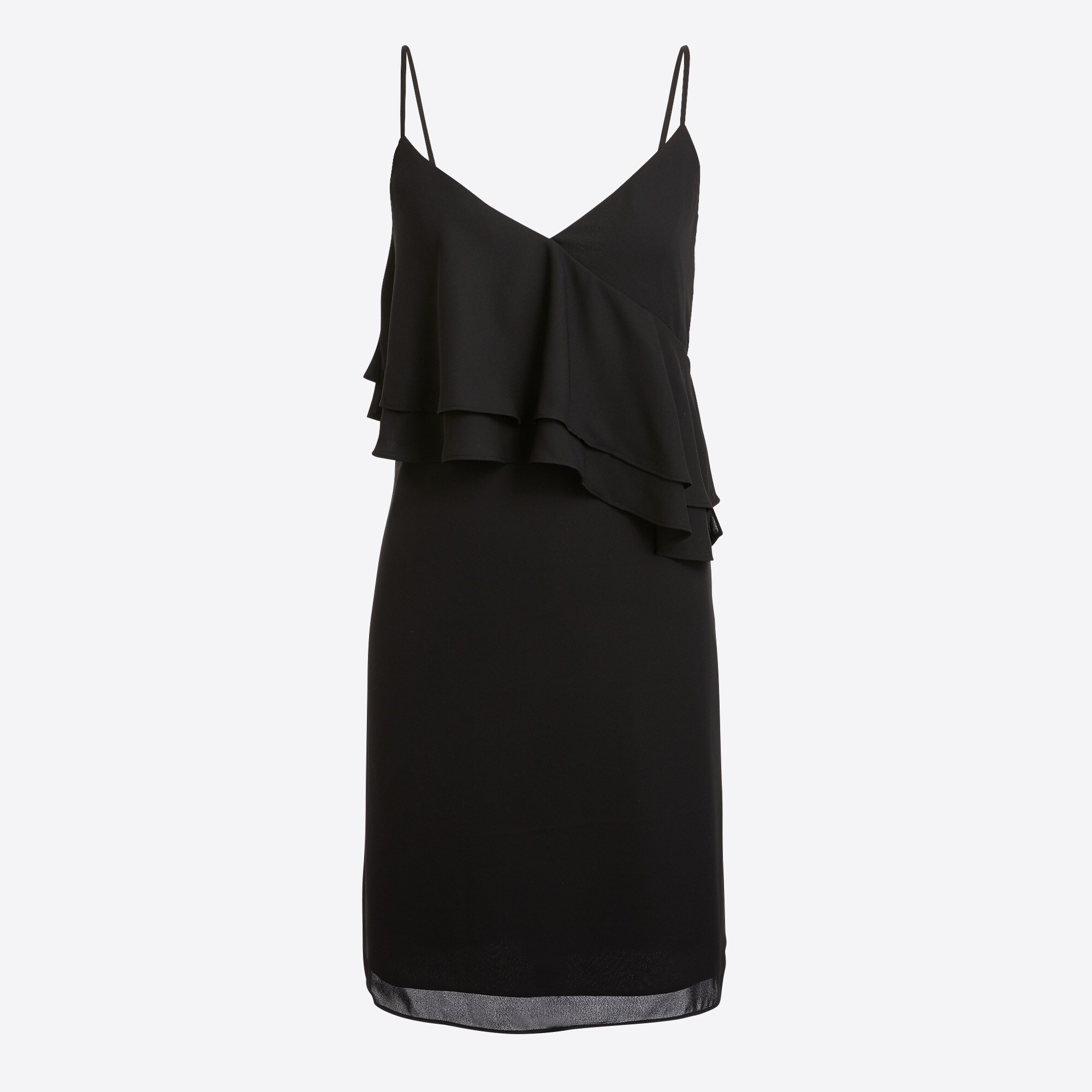 ruffle-front cami dress for women