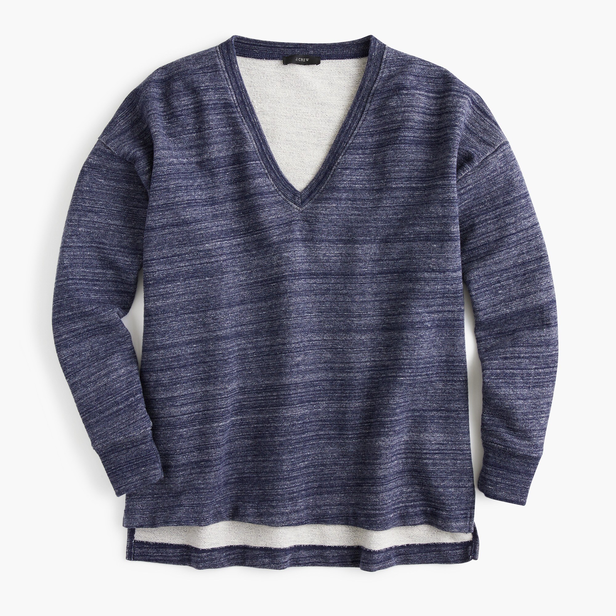 V-neck sweatshirt