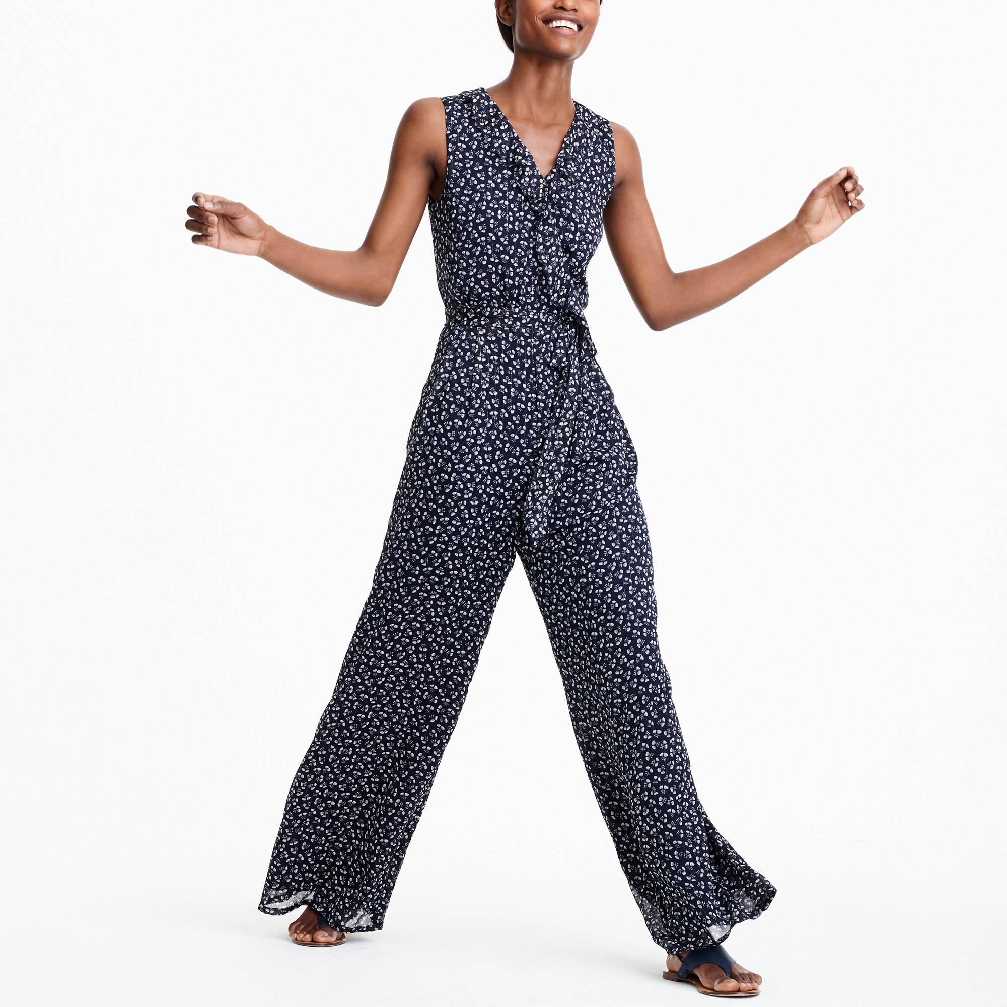 petite sparkle jumpsuit