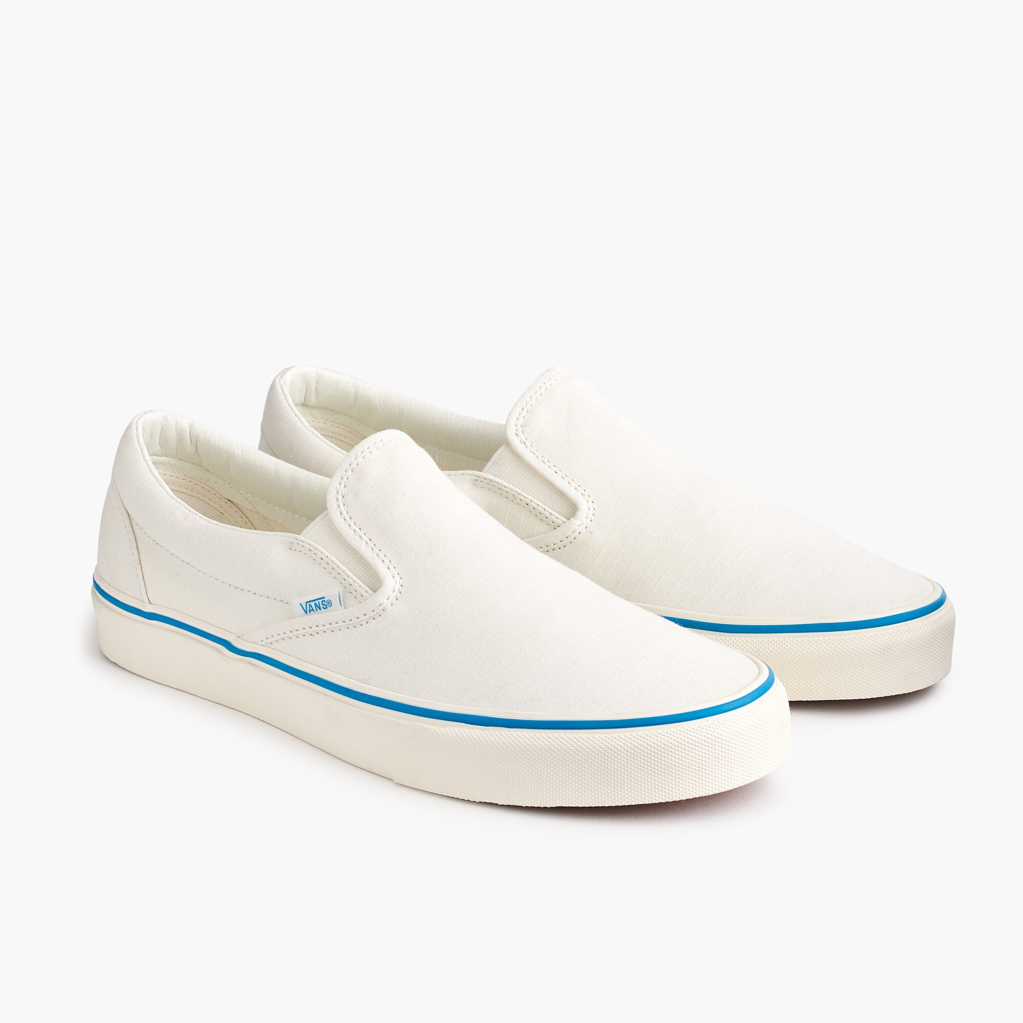 Vans® for J.Crew slip-on sneakers in ripstop cotton
