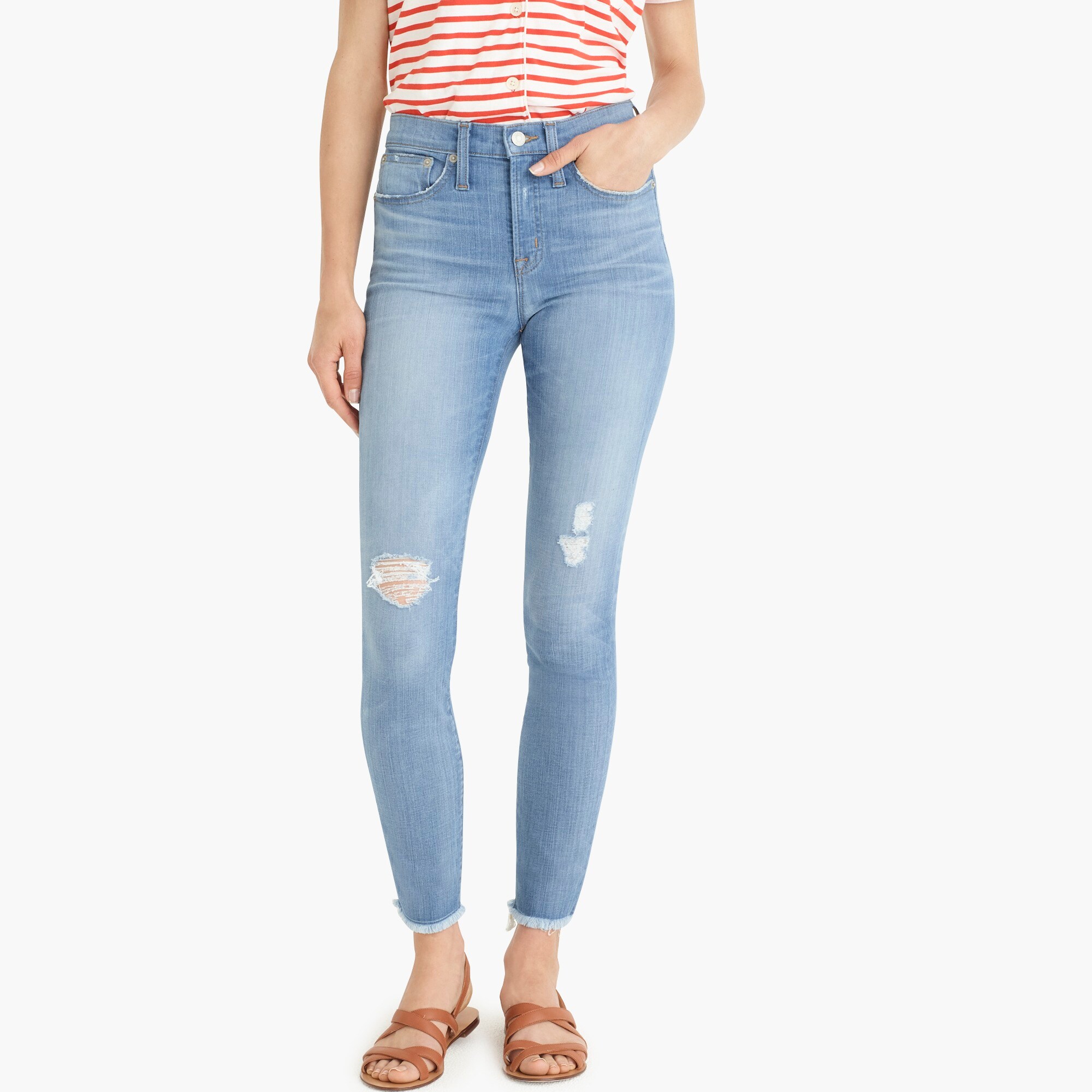 j crew 9 high rise toothpick