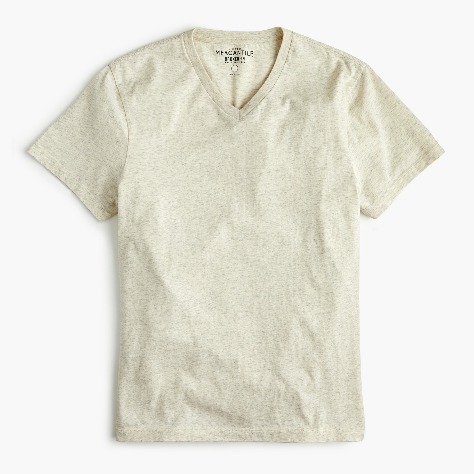 J.Crew J.Crew Mercantile Broken in Heather V neck T shirt For Men