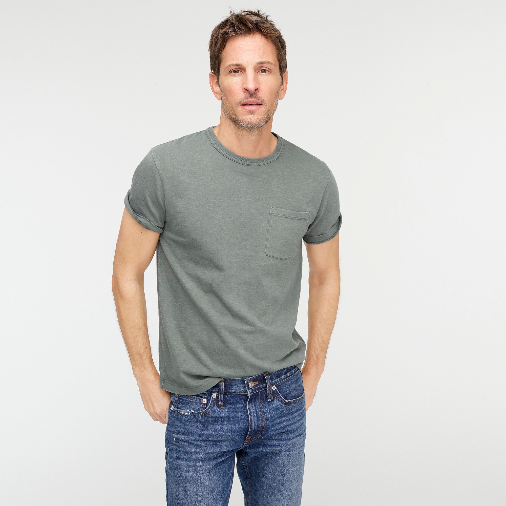 Best Selling Tall garment-dyed slub 