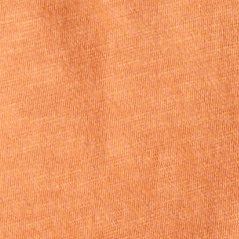 Garment-dyed slub cotton crewneck T-shirt PALE CLAY