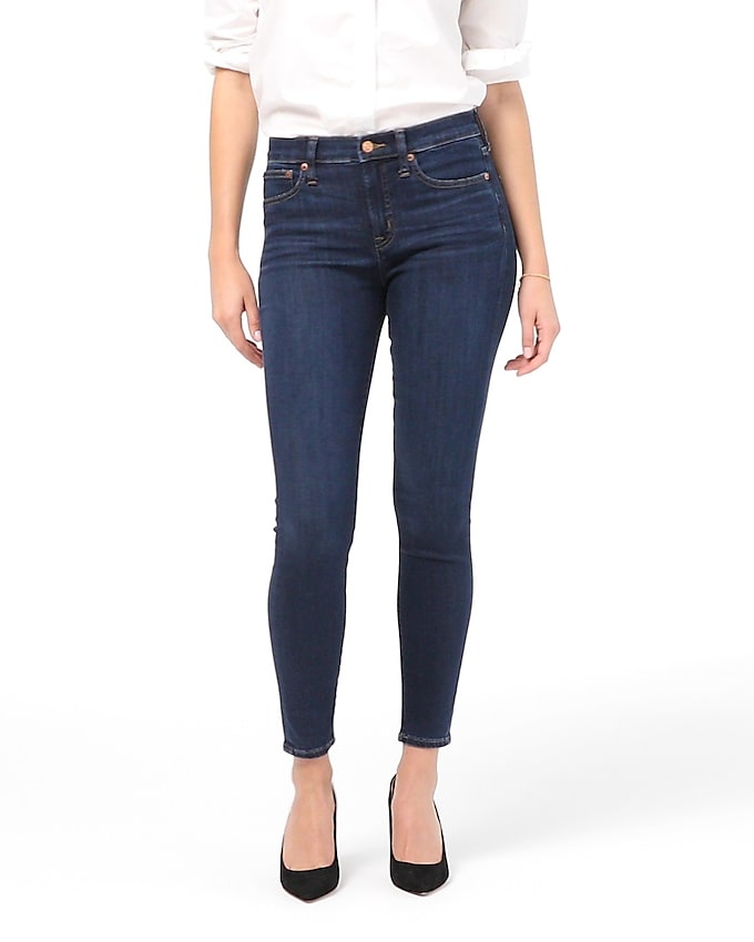 9&quot; mid-rise toothpick jean in Point Lake wash