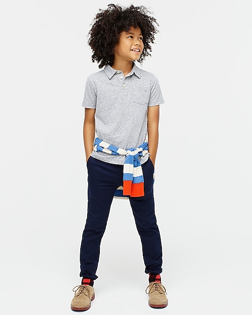  Kids' polo shirt in the softest jersey