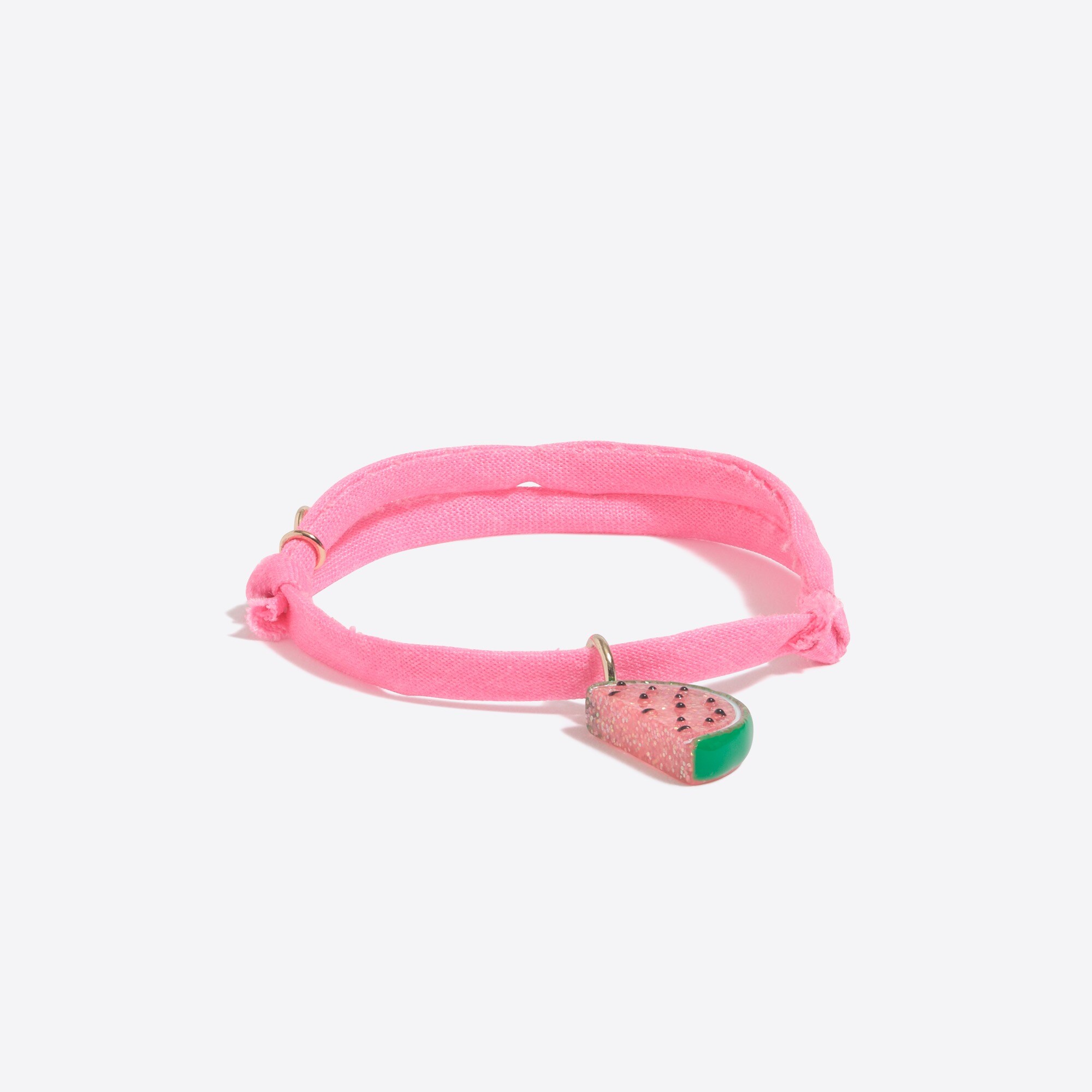 Girls' watermelon knotted bracelet