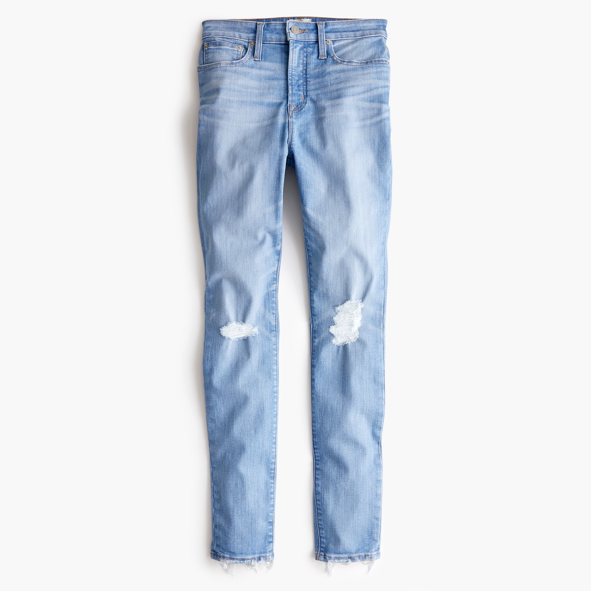 Curvy toothpick jean in medium blue
