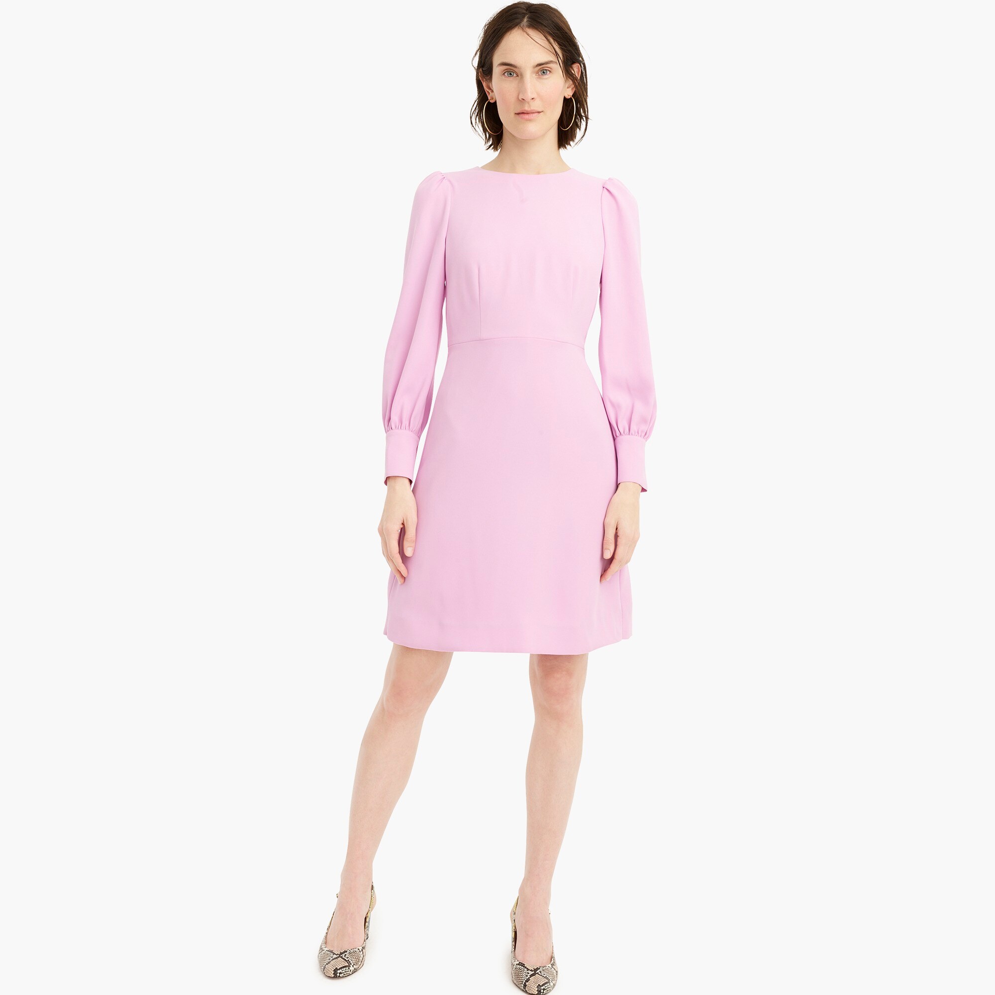 j crew long sleeve dress