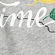"On island time" collector tee HTHR GRAY MULTI factory: "on island time" collector tee for women