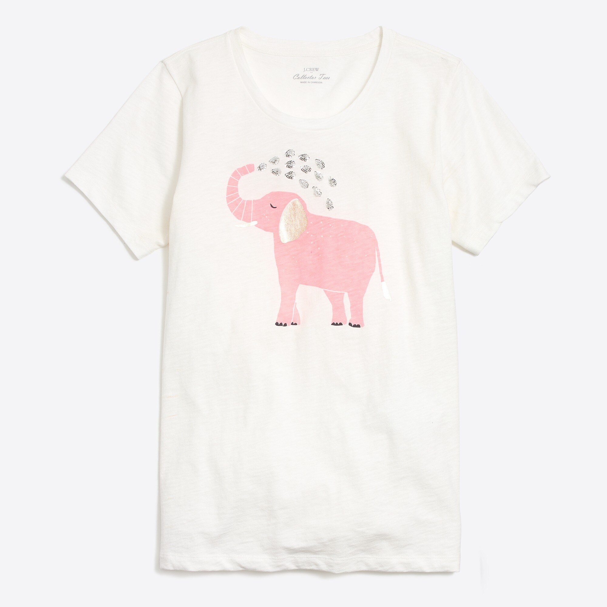 Elephant shower collector tee