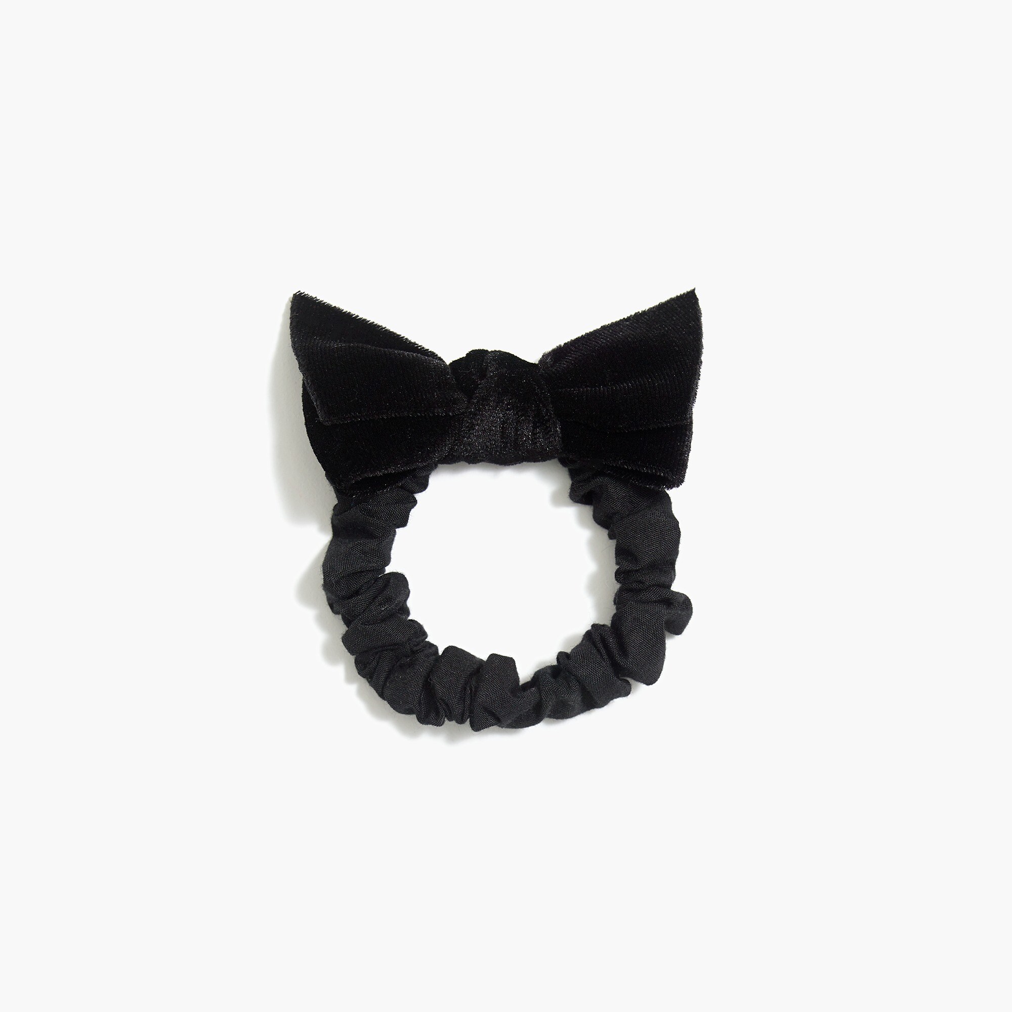 Bow-top scrunchie
