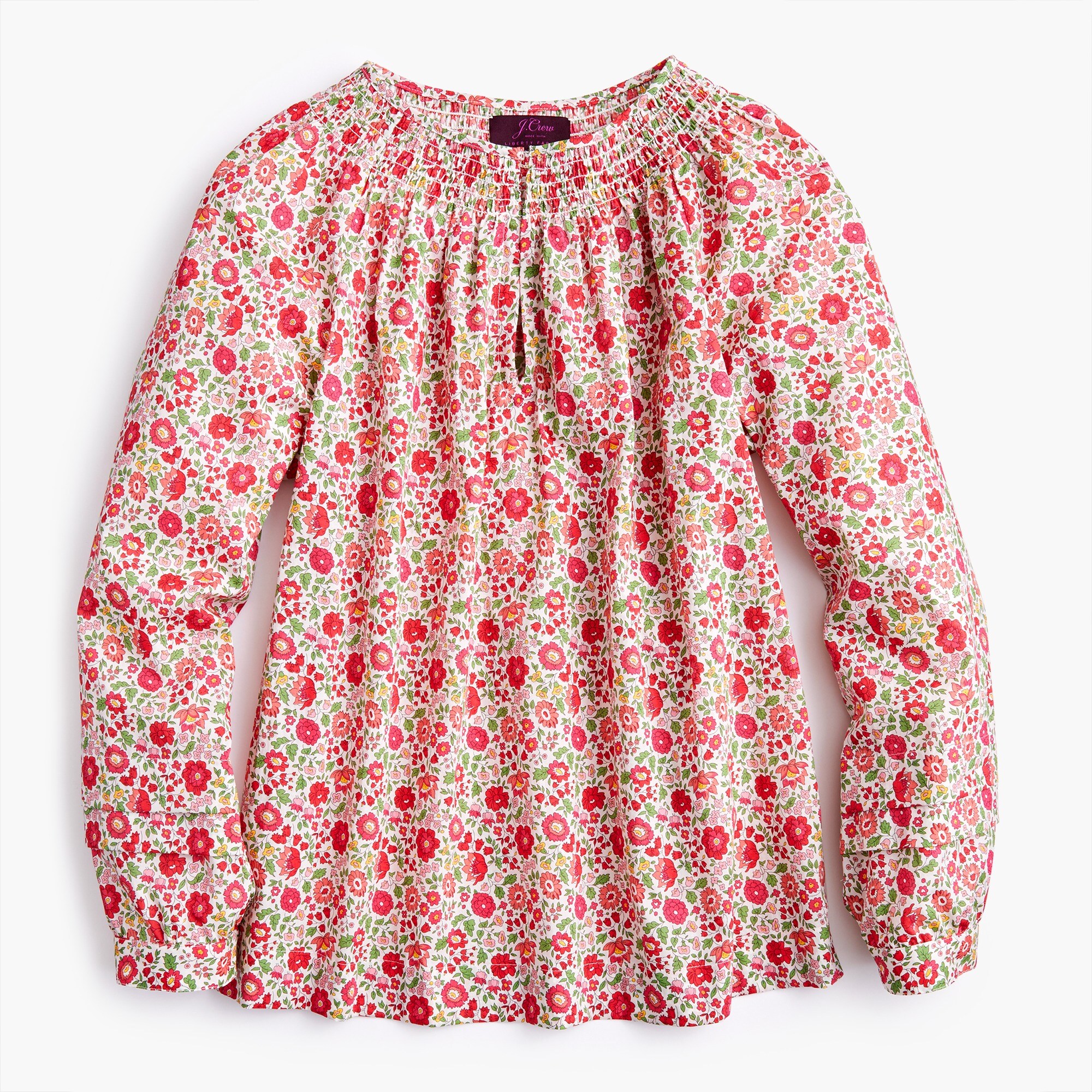 Peasant top in Liberty® D'Anjo floral