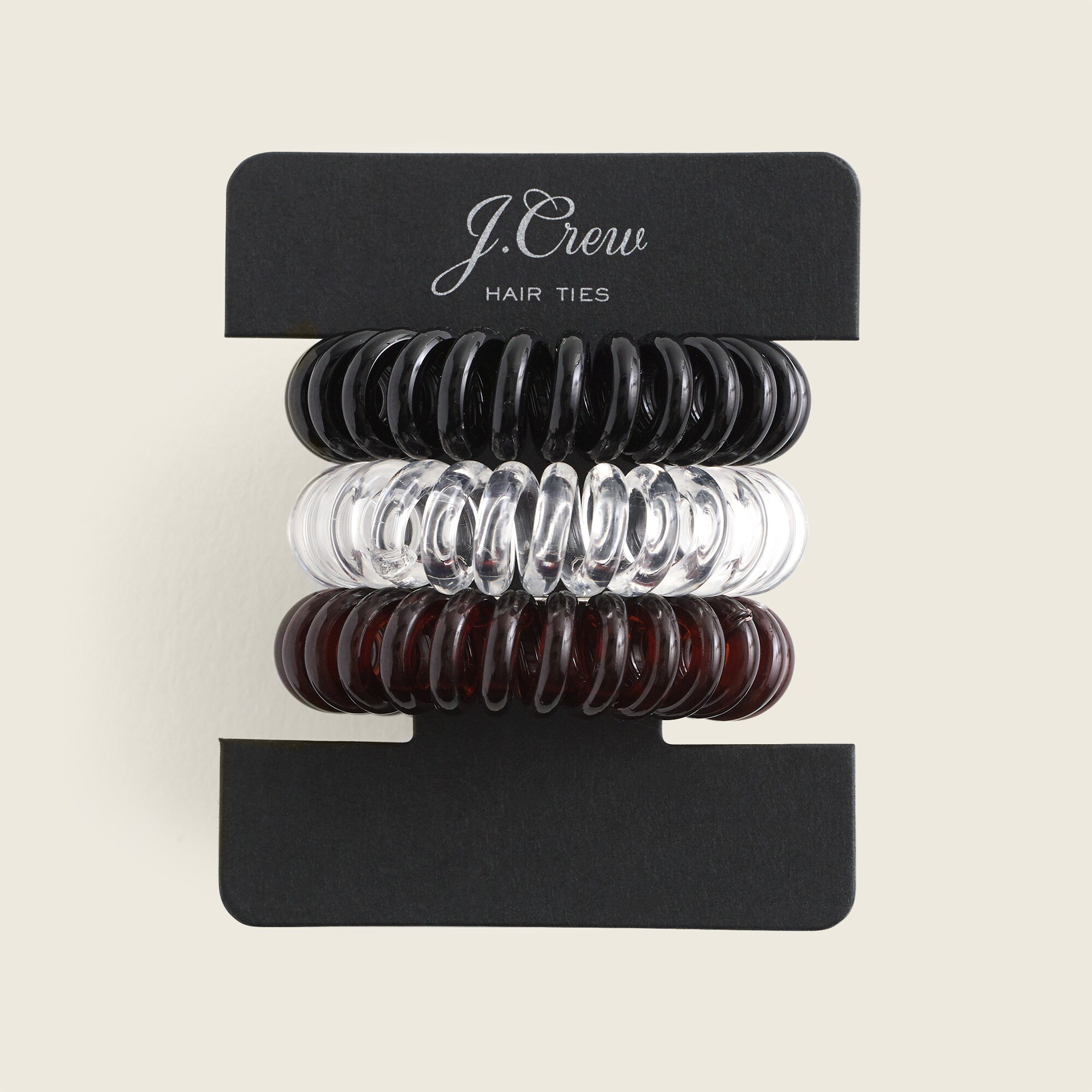 J Crew Spiral Hair Ties Three Pack