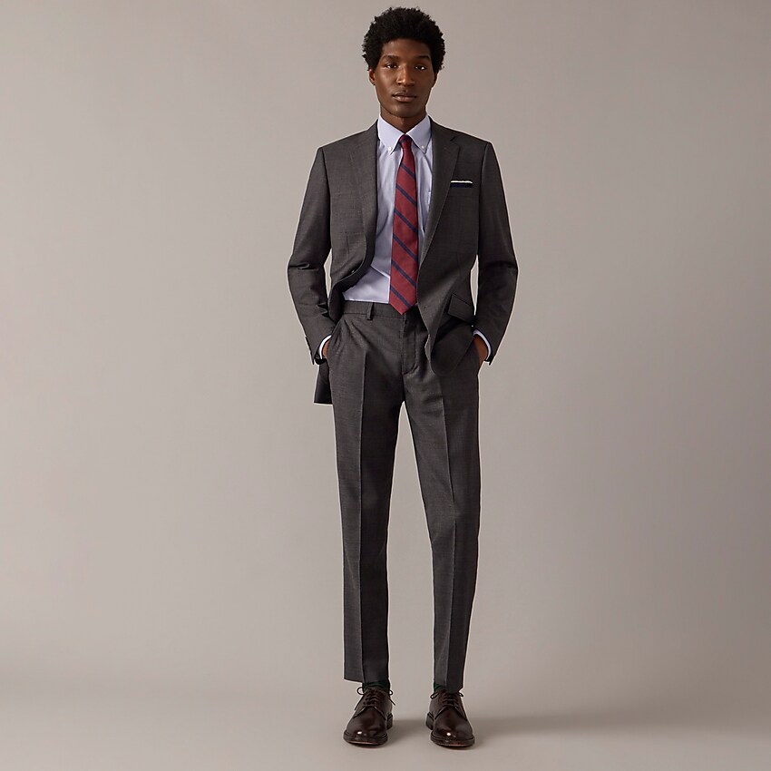j.crew: ludlow slim-fit suit jacket in italian stretch four-season wool for men, right side, view zoomed