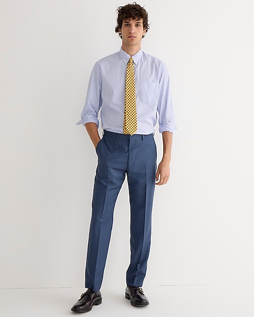 mens Ludlow Classic-fit suit pant in Italian stretch four-season wool blend