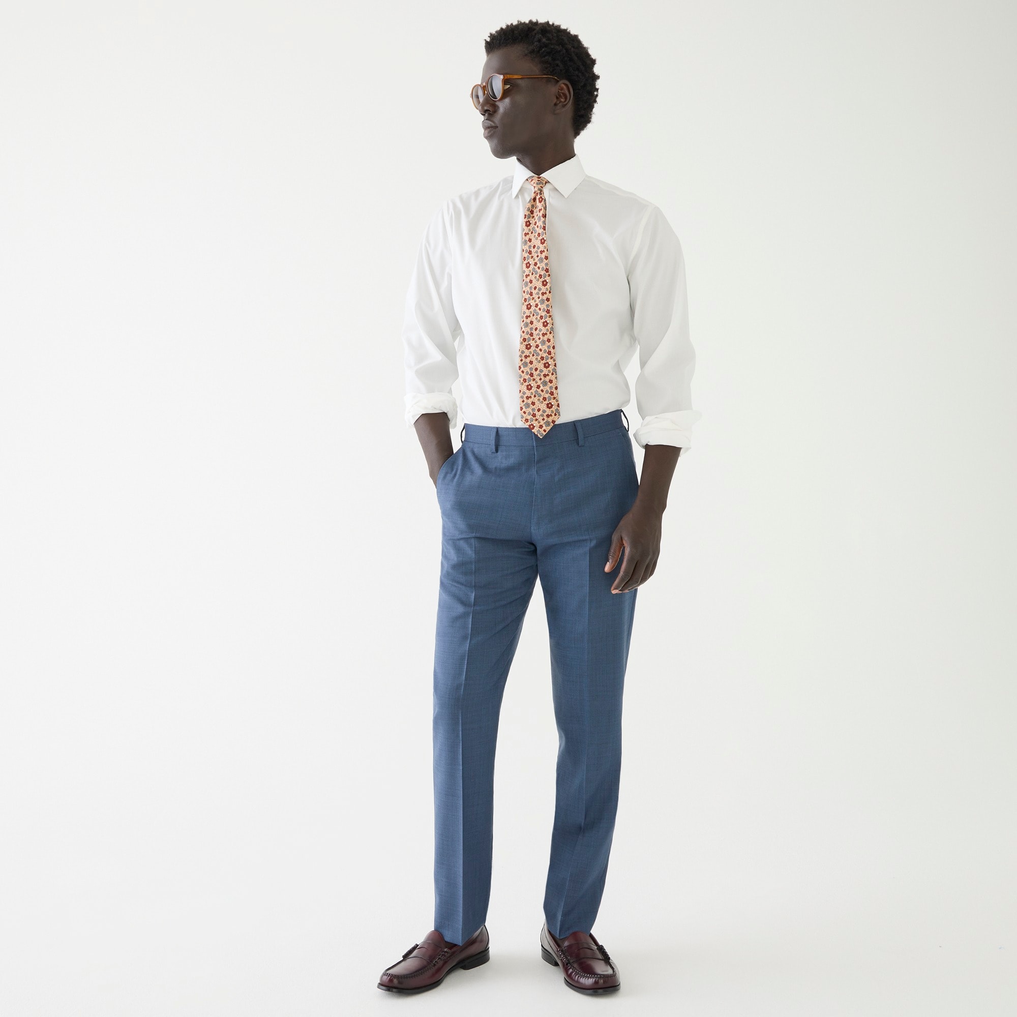 j.crew: ludlow slim-fit suit pant in italian stretch worsted wool for men