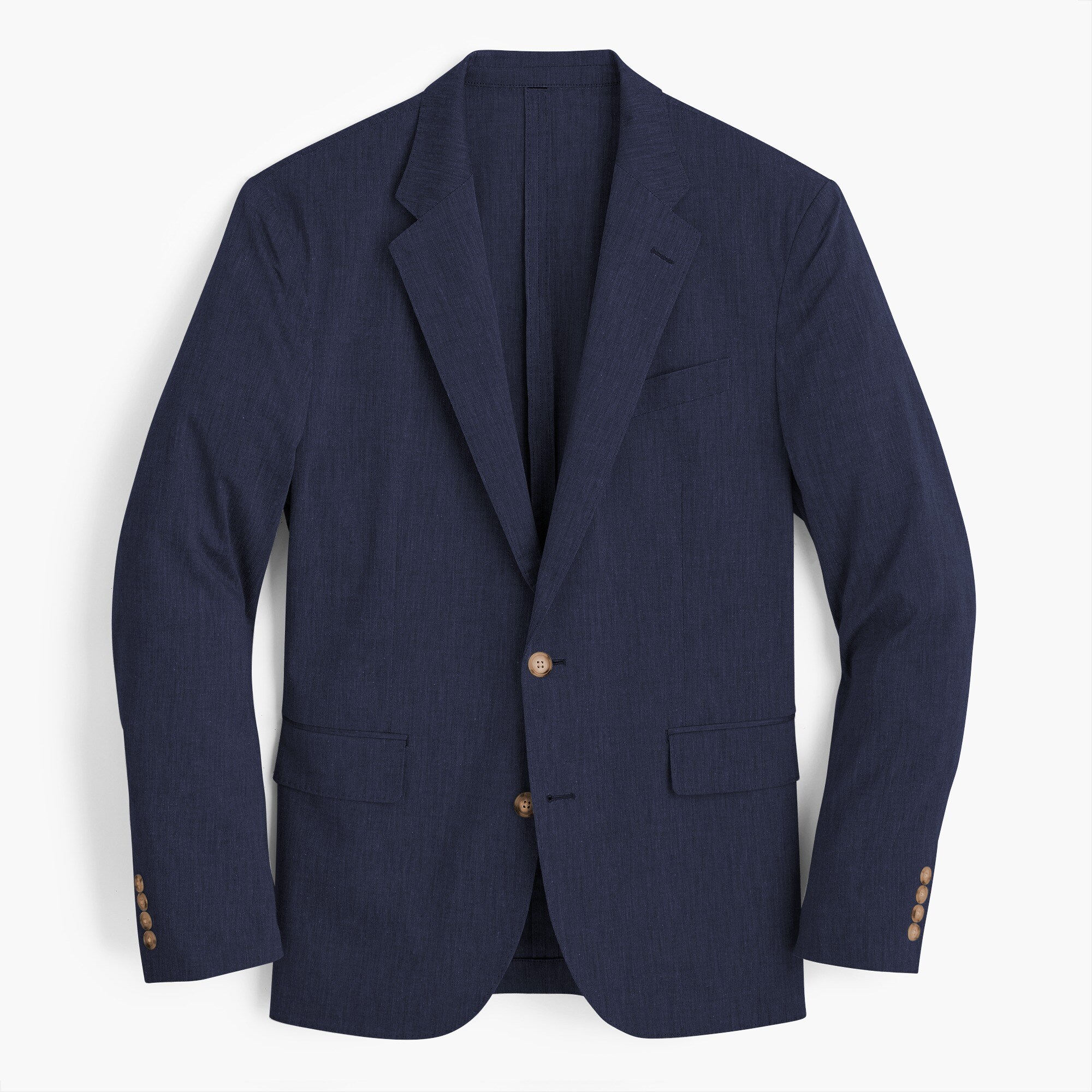 Ludlow Classic-fit unstructured suit jacket in stretch cotton