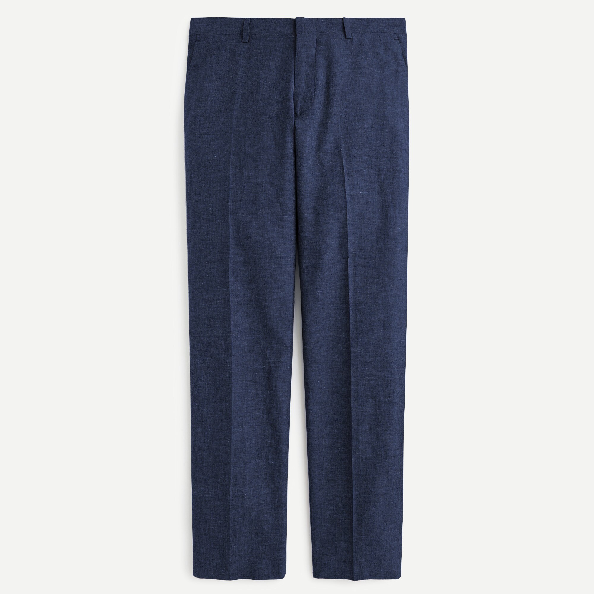 Ludlow Classic-fit unstructured suit pant in cotton-linen