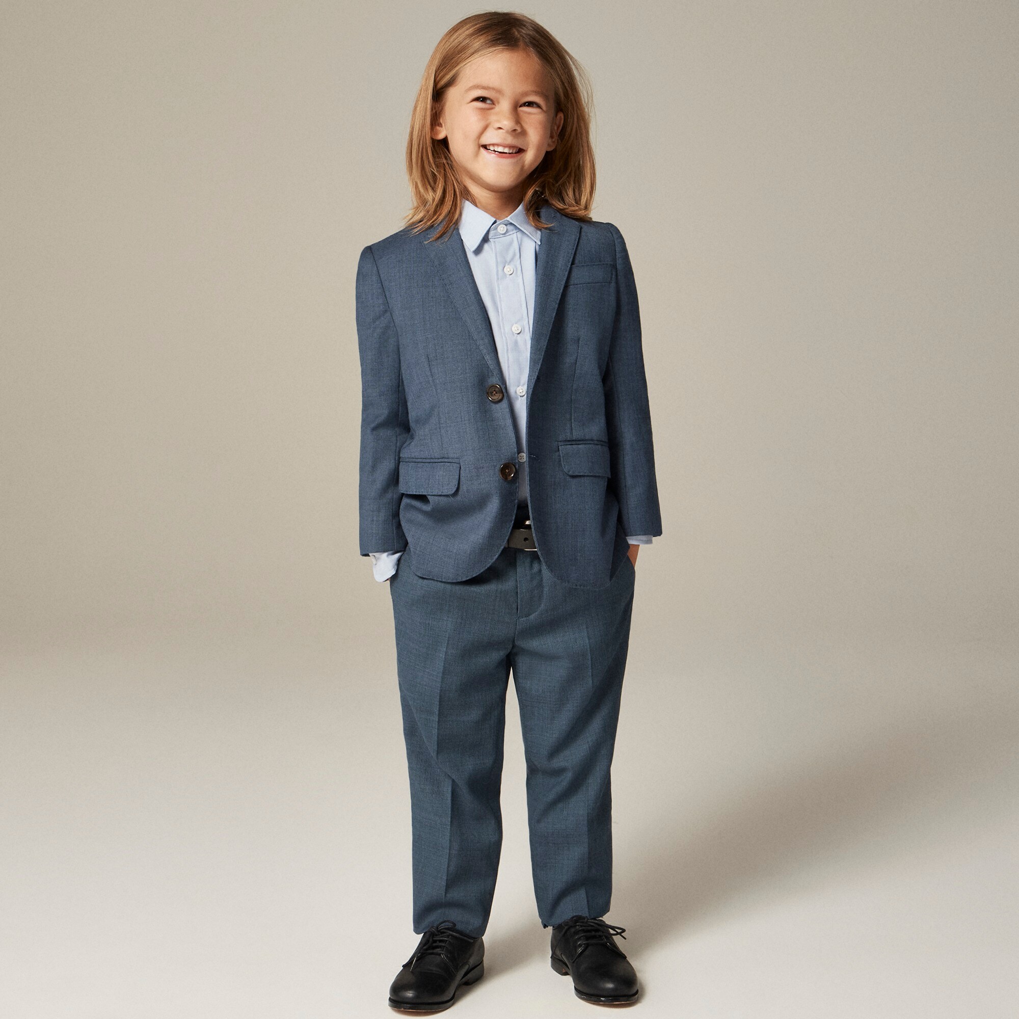  Boys' slim Ludlow suit pant in stretch worsted wool blend